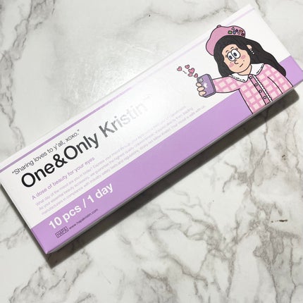 ワンアンドオンリークリスティン/Hapa kristin/カラーコンタクトレンズを使ったクチコミ(4枚目)