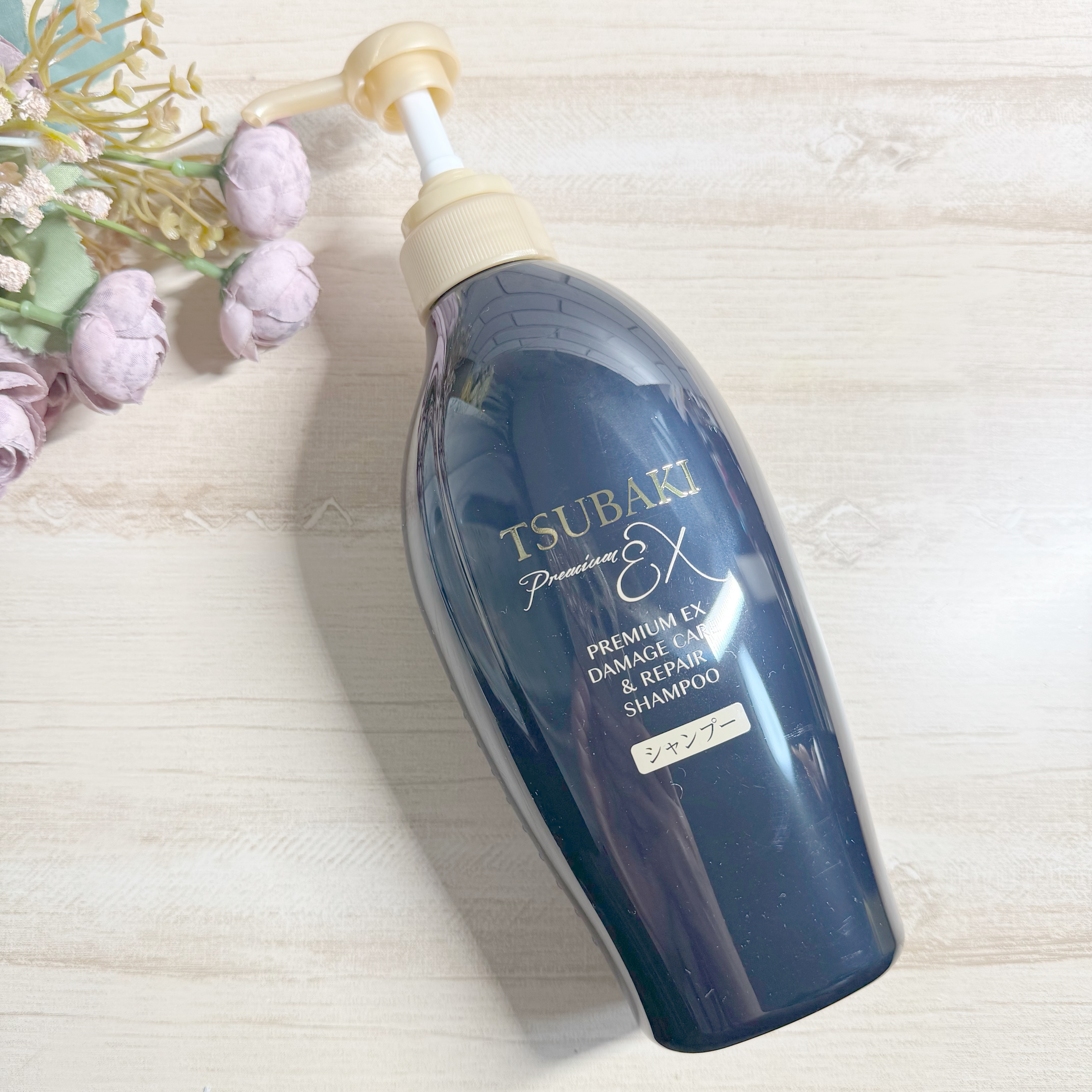 TSUBAKI プレミアムEX ダメージケア＆リペア シャンプー/コンディショナートリートメント/TSUBAKI/シャンプー・コンディショナーを使ったクチコミ（2枚目）