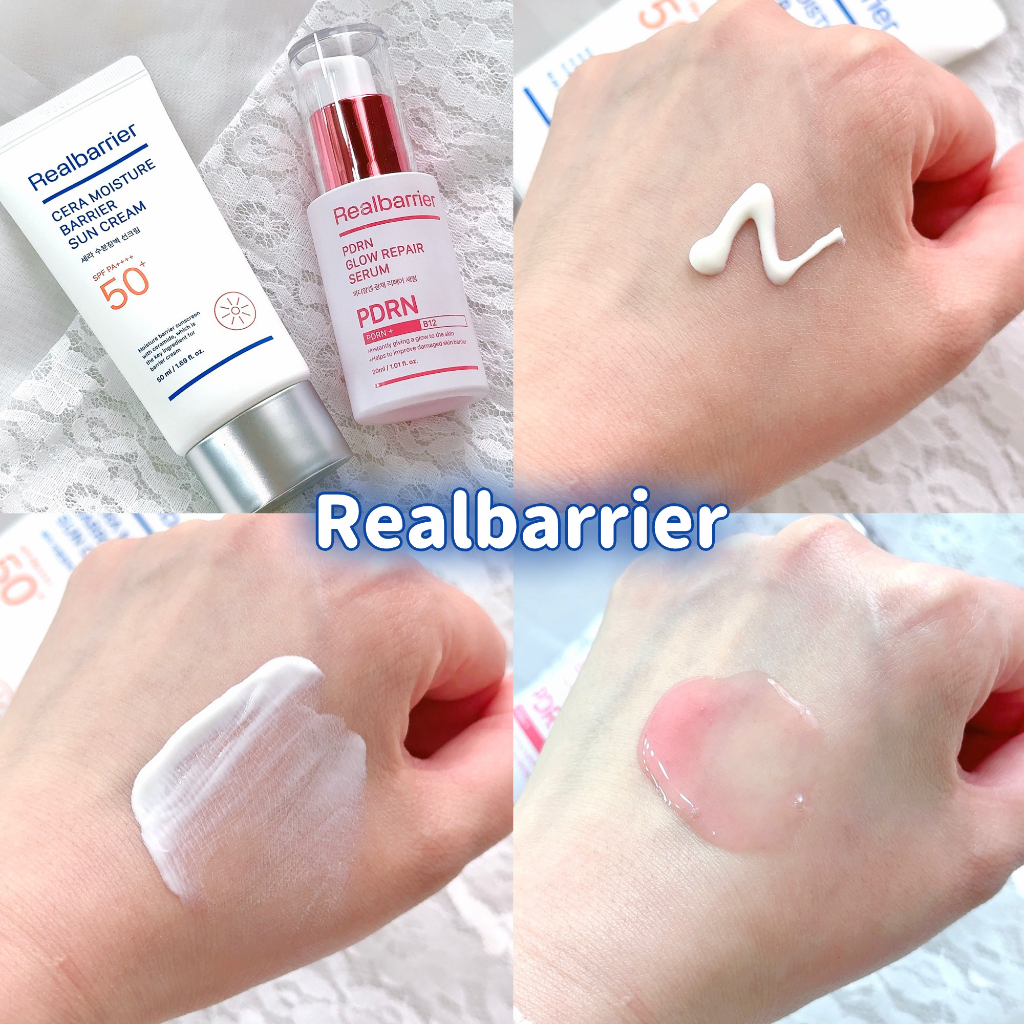 セラ水分バリア日焼け止め/Real Barrier/日焼け止めクリームを使ったクチコミ（1枚目）