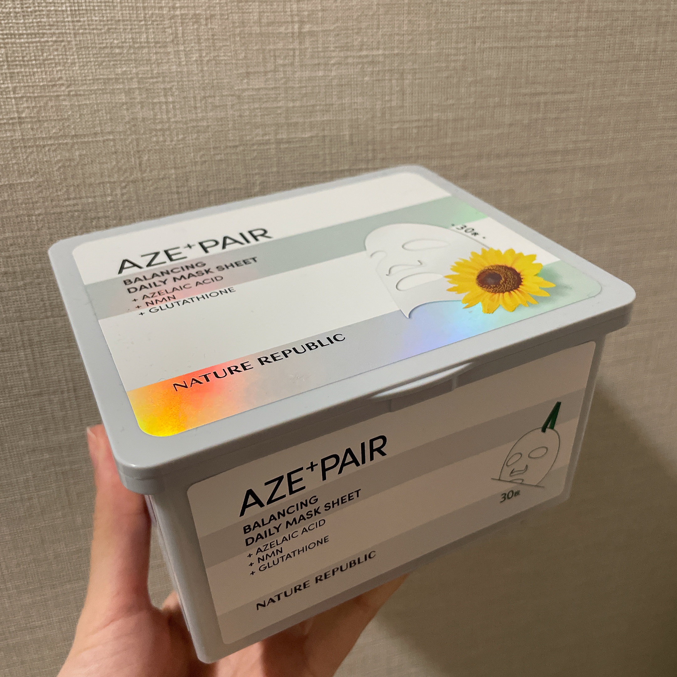 アゼペア デイリーシートマスク/ネイチャーリパブリック/シートマスク・パックを使ったクチコミ（1枚目）