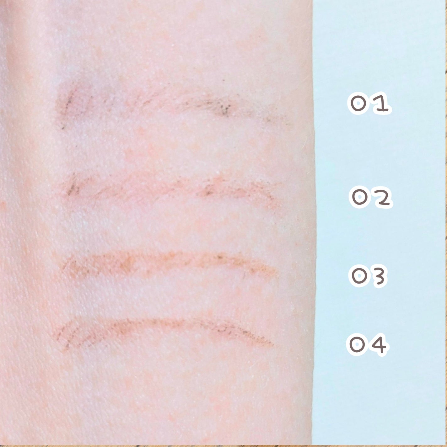 パウダリーアイブロウペンシルスリム/ミゼルエディ/アイブロウペンシルを使ったクチコミ(4枚目)