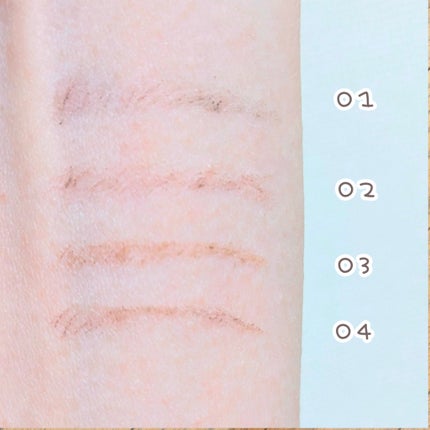 パウダリーアイブロウペンシルスリム/ミゼルエディ/アイブロウペンシルを使ったクチコミ(4枚目)