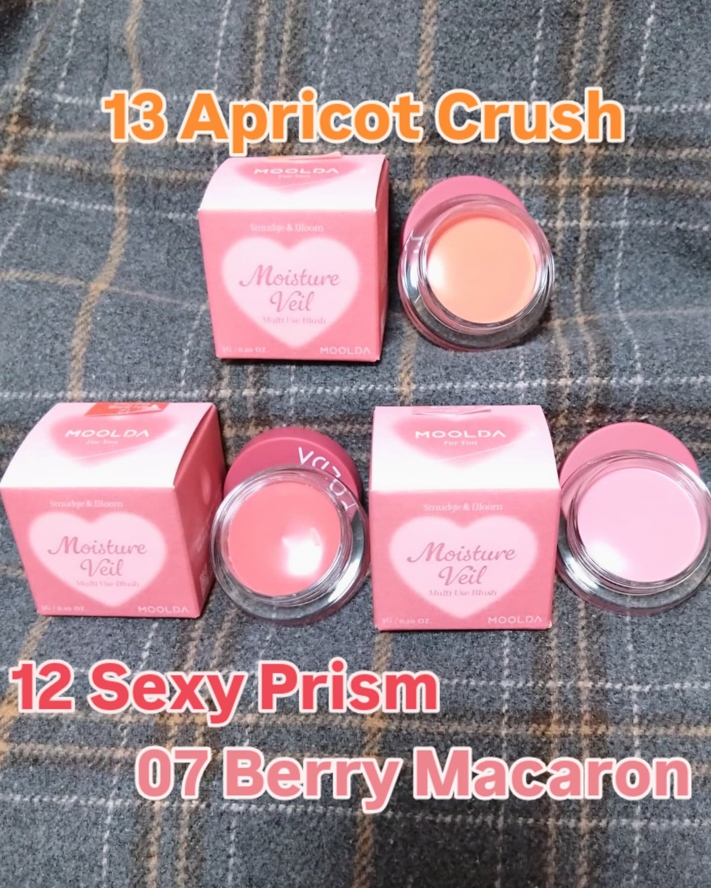 モイスチャーベール マルチユースブラッシャー/MOOLDA/ジェル・クリームチークを使ったクチコミ(2枚目)