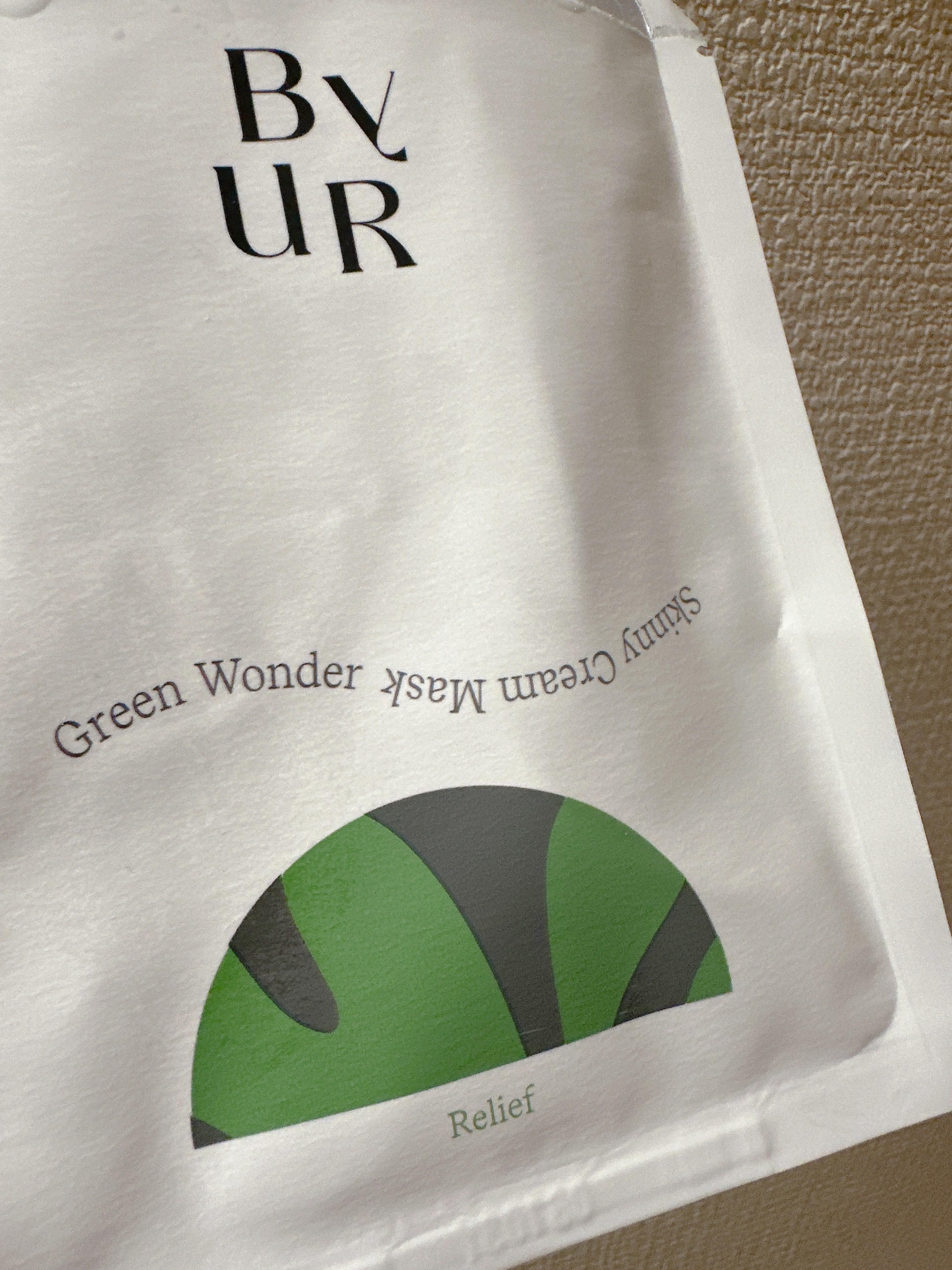 スージンググリーン スキニークリームマスク/ByUR/シートマスク・パックを使ったクチコミ（1枚目）