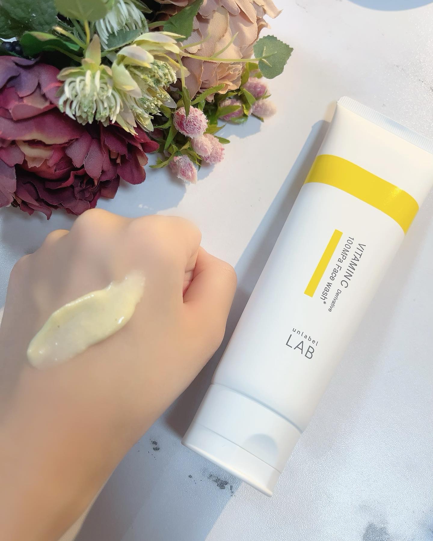 ラボ V フェイスウォッシュ/unlabel/洗顔フォームを使ったクチコミ（3枚目）