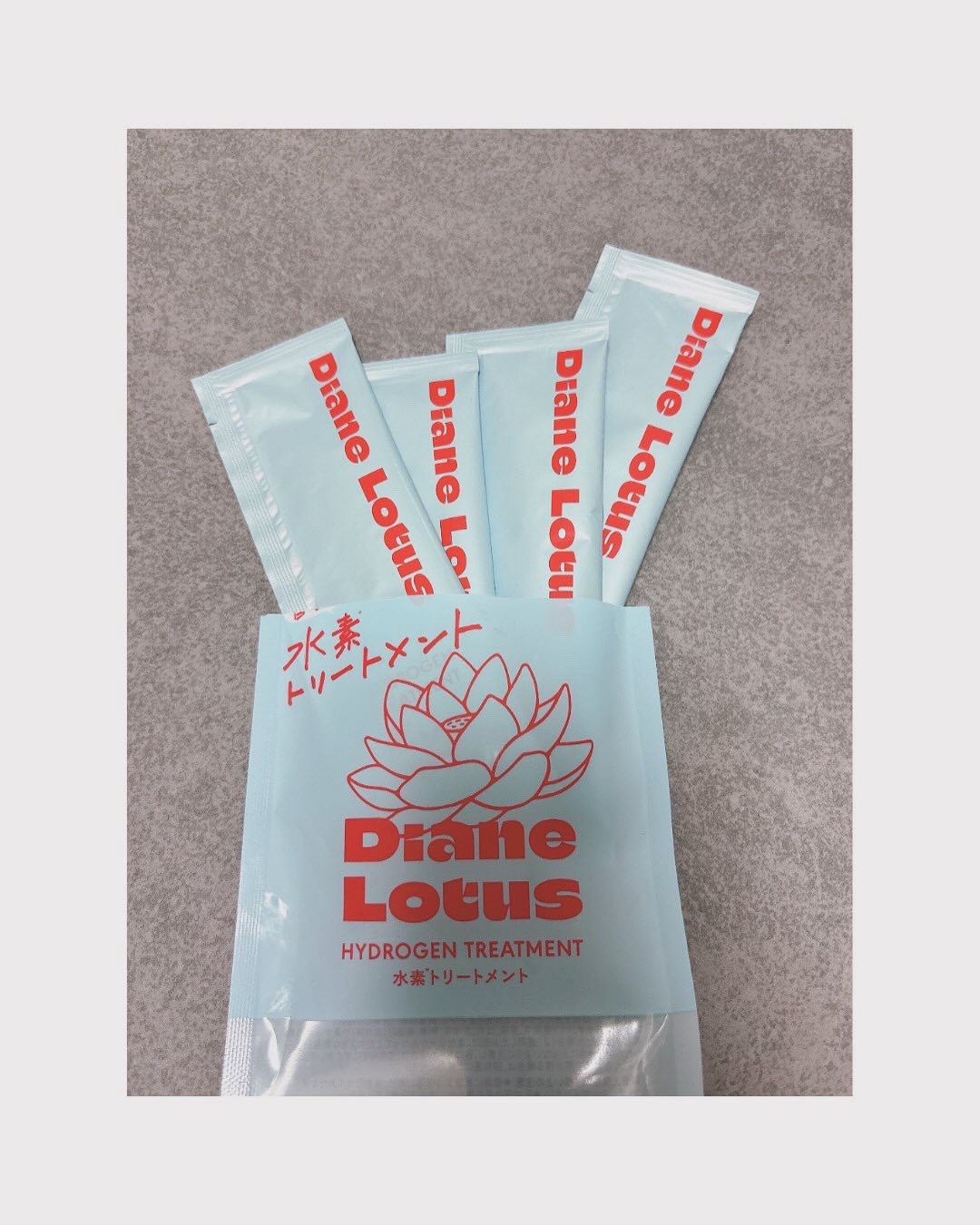 ロータス 水素トリートメント ティー＆シトラスの香り/ダイアン/洗い流すヘアトリートメントを使ったクチコミ（2枚目）