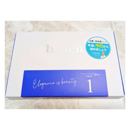 7 day Special Set プログラム1/b.glen/スキンケアキットを使ったクチコミ(2枚目)