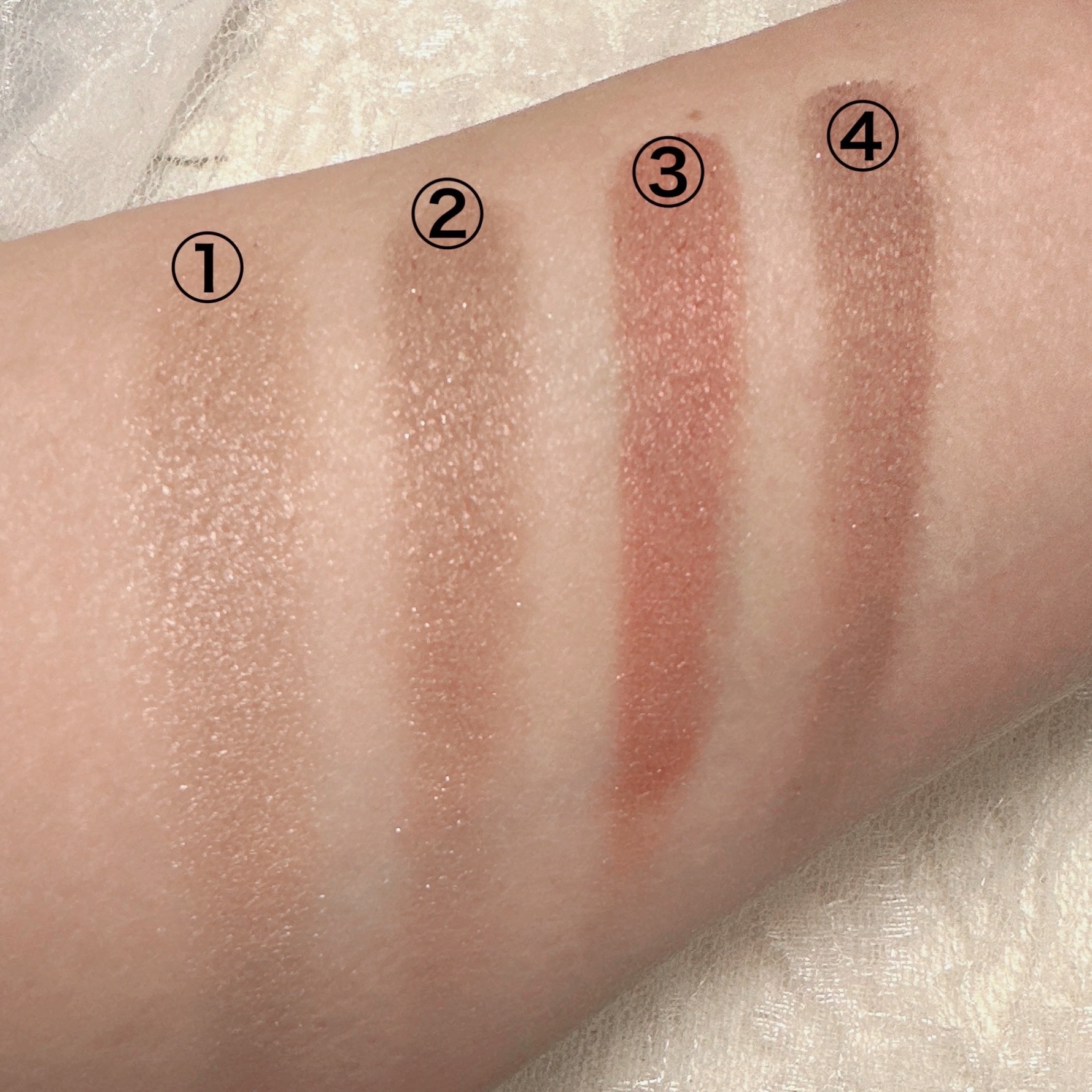 &. アイシャドウパレット/DAISO/アイシャドウパレットを使ったクチコミ（3枚目）