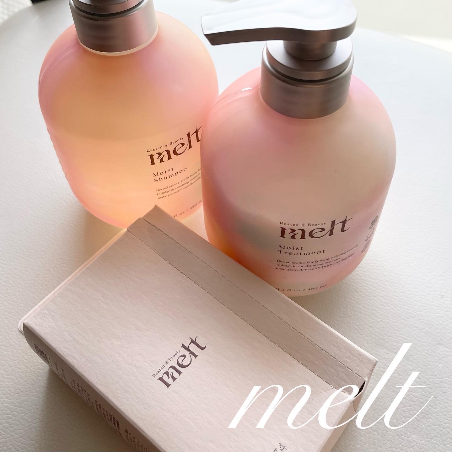 メルト モイストシャンプー／トリートメント/melt/市販シャンプーを使ったクチコミ（1枚目）