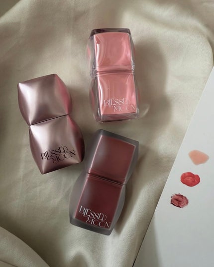 Veil Glow Lip Tint/BLESSED MOON/リップティントを使ったクチコミ(3枚目)