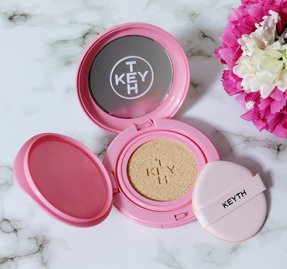 ピンクマグネットクッション/KEYTH/クッションファンデーションを使ったクチコミ（3枚目）