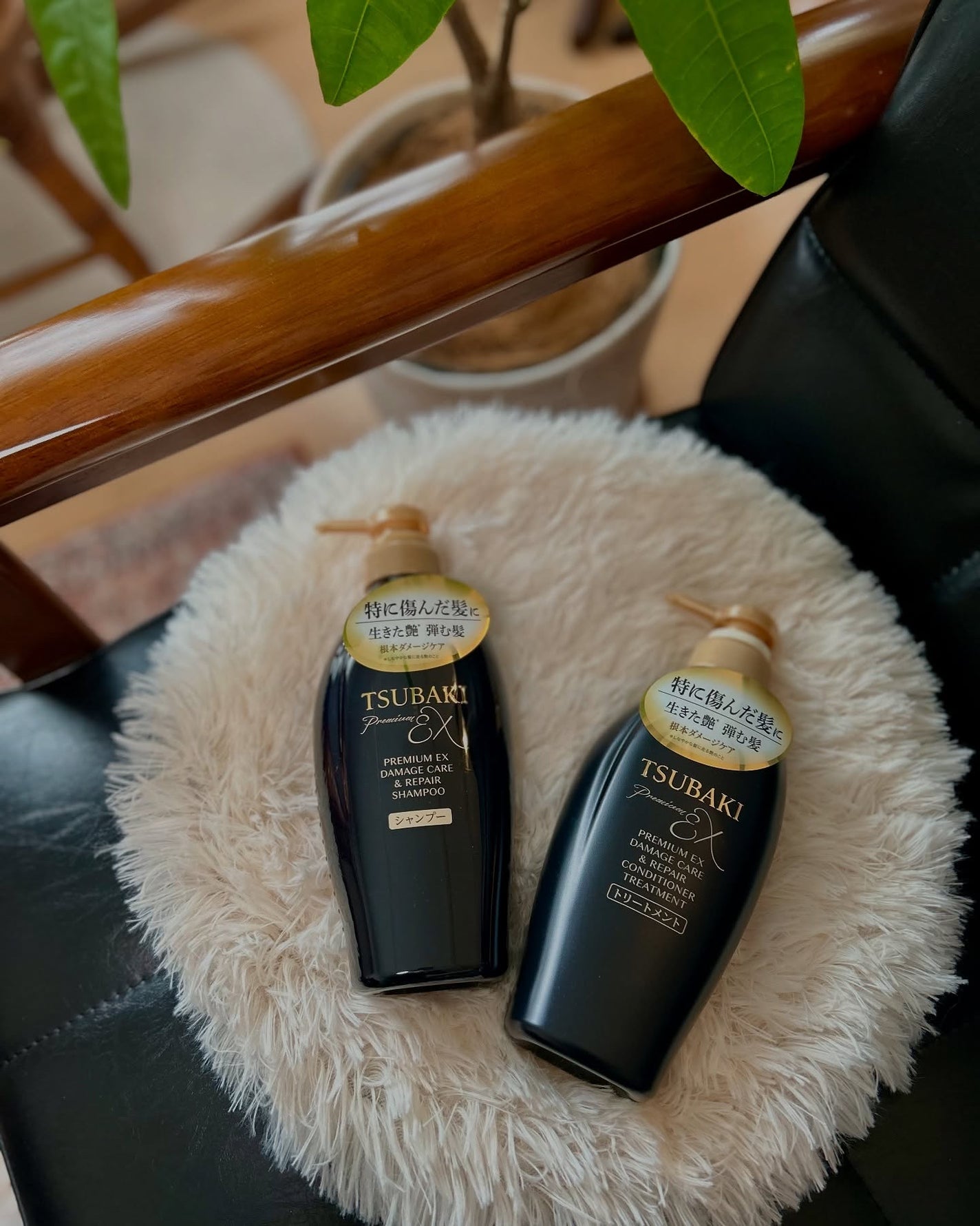 TSUBAKI プレミアムEX ダメージケア&リペア シャンプー/コンディショナートリートメント/TSUBAKI/シャンプー・コンディショナーを使ったクチコミ(6枚目)