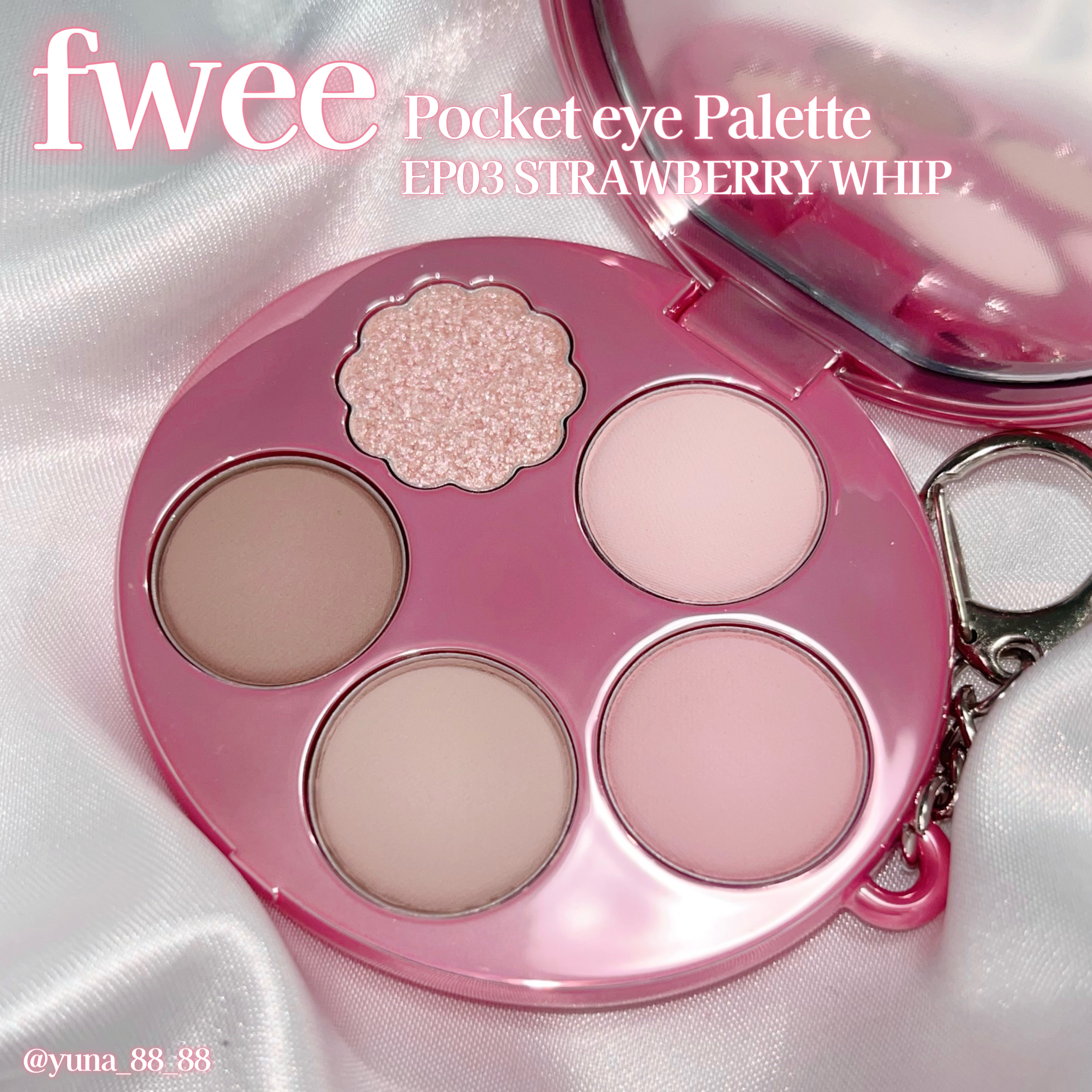 フィー ポケットチークパレット CP03 ポメロ＆ピーチ/fwee/ジェル・クリームチークを使ったクチコミ（3枚目）