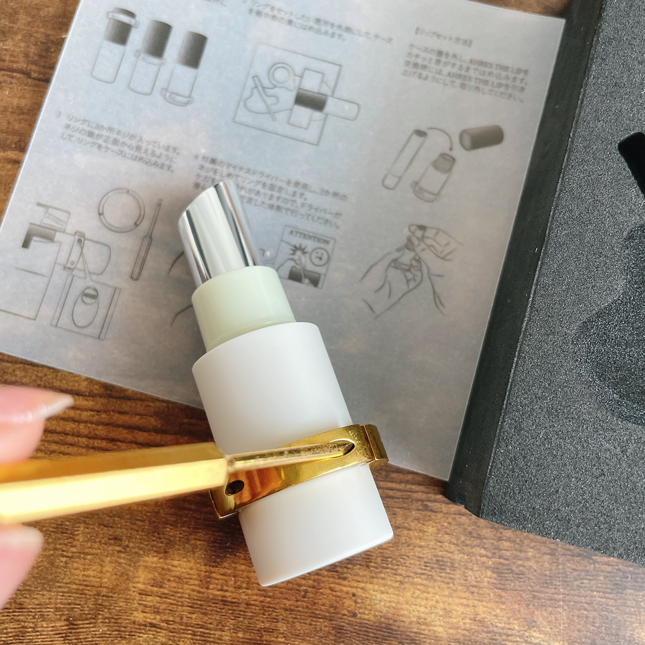 ザ リップ ネオ アニマ/アーレス/口紅を使ったクチコミ（2枚目）