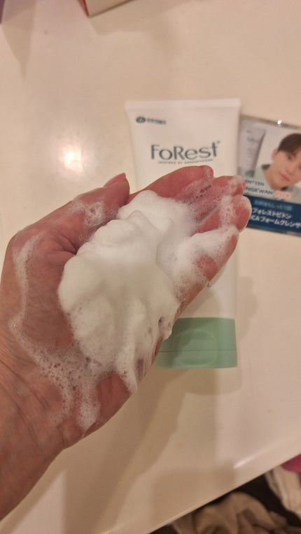 フォレストピトン水分CICAフォームクレンザー/FoRest by Greenfinger/洗顔フォームを使ったクチコミ(1枚目)