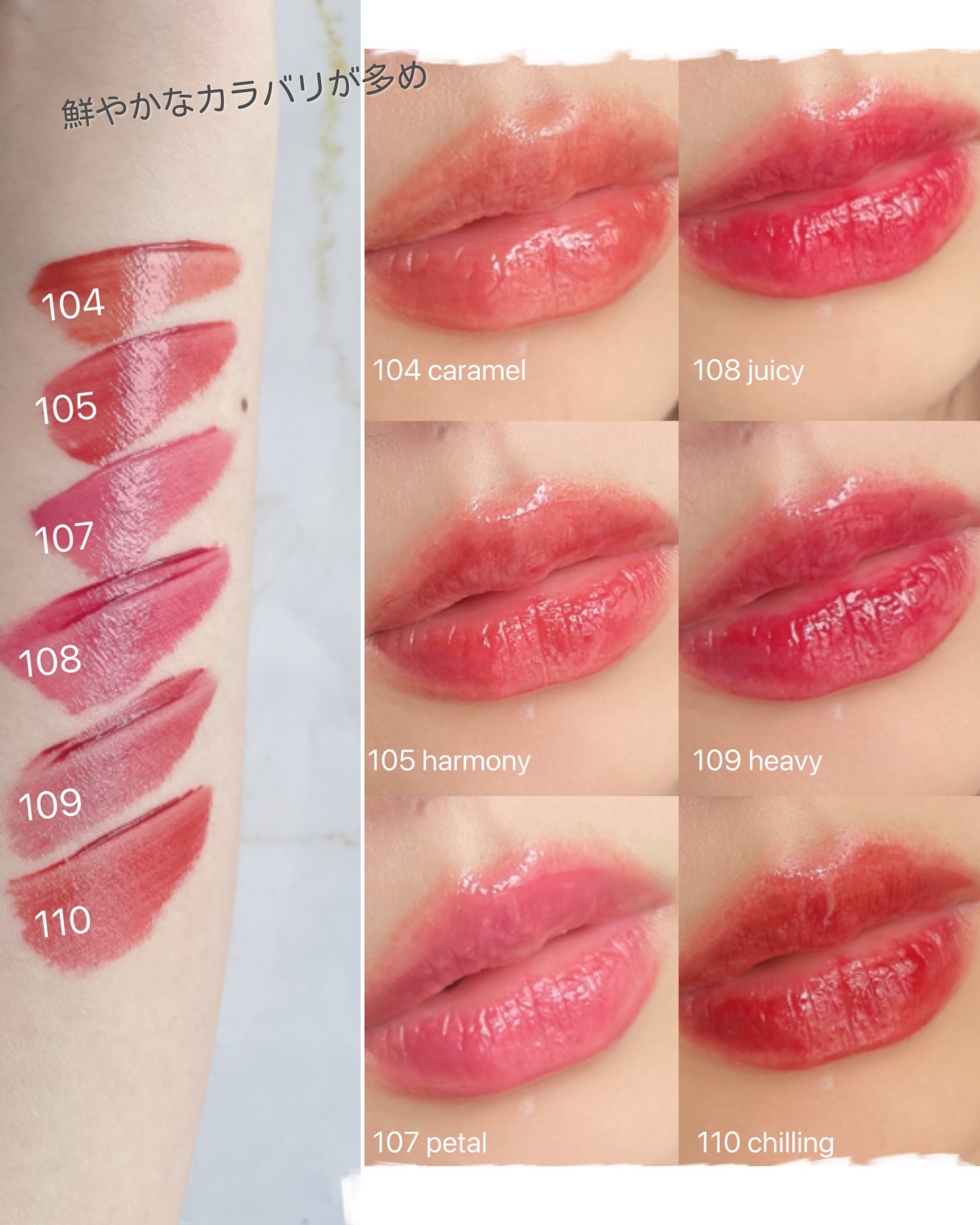 グロウロックゼリーティント/Coralhaze/リップティントを使ったクチコミ（3枚目）