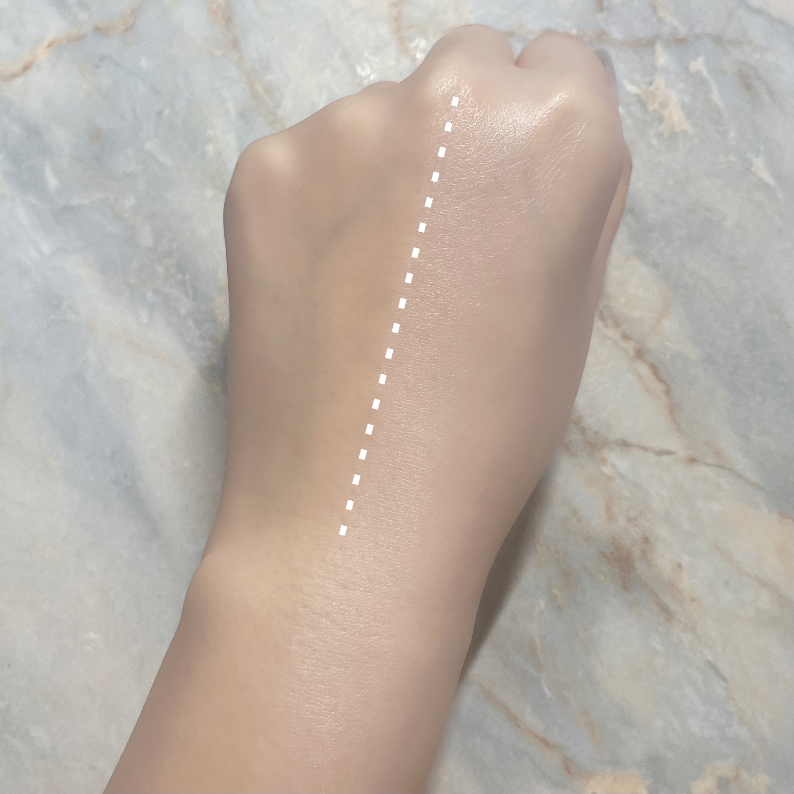 クリーンティーツリーリポソームトーンアップサンクリーム（グリーン）/ダルバ/日焼け止めクリームを使ったクチコミ（2枚目）