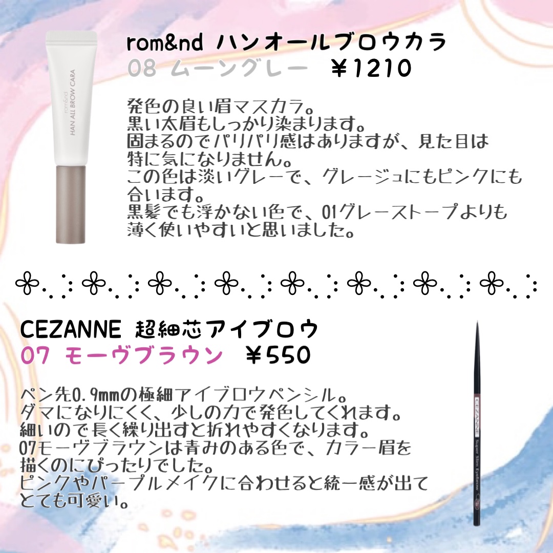 超細芯アイブロウ/CEZANNE/アイブロウペンシルを使ったクチコミ（2枚目）
