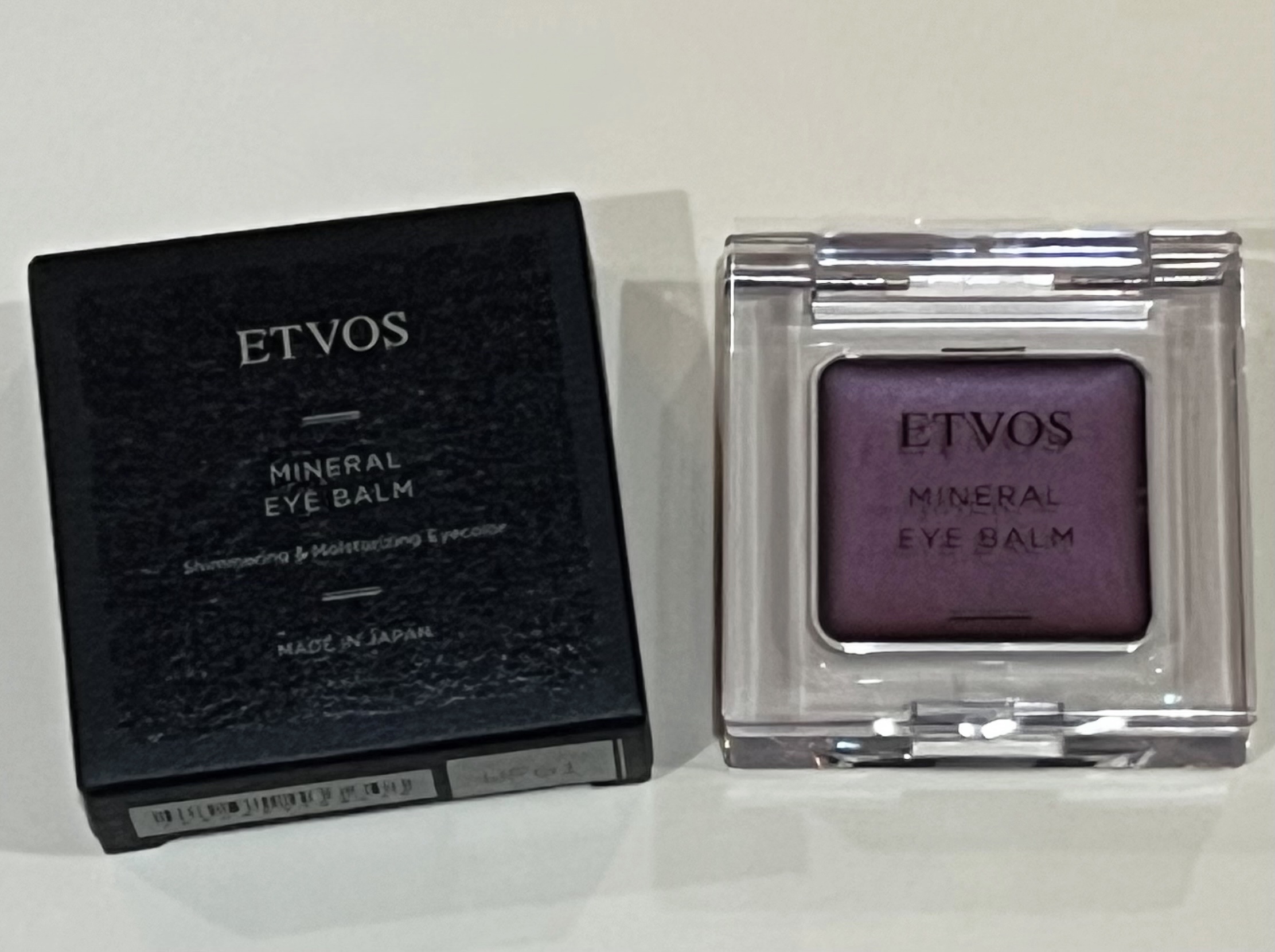 ミネラルアイバーム/エトヴォス/ジェル・クリームアイシャドウを使ったクチコミ（1枚目）