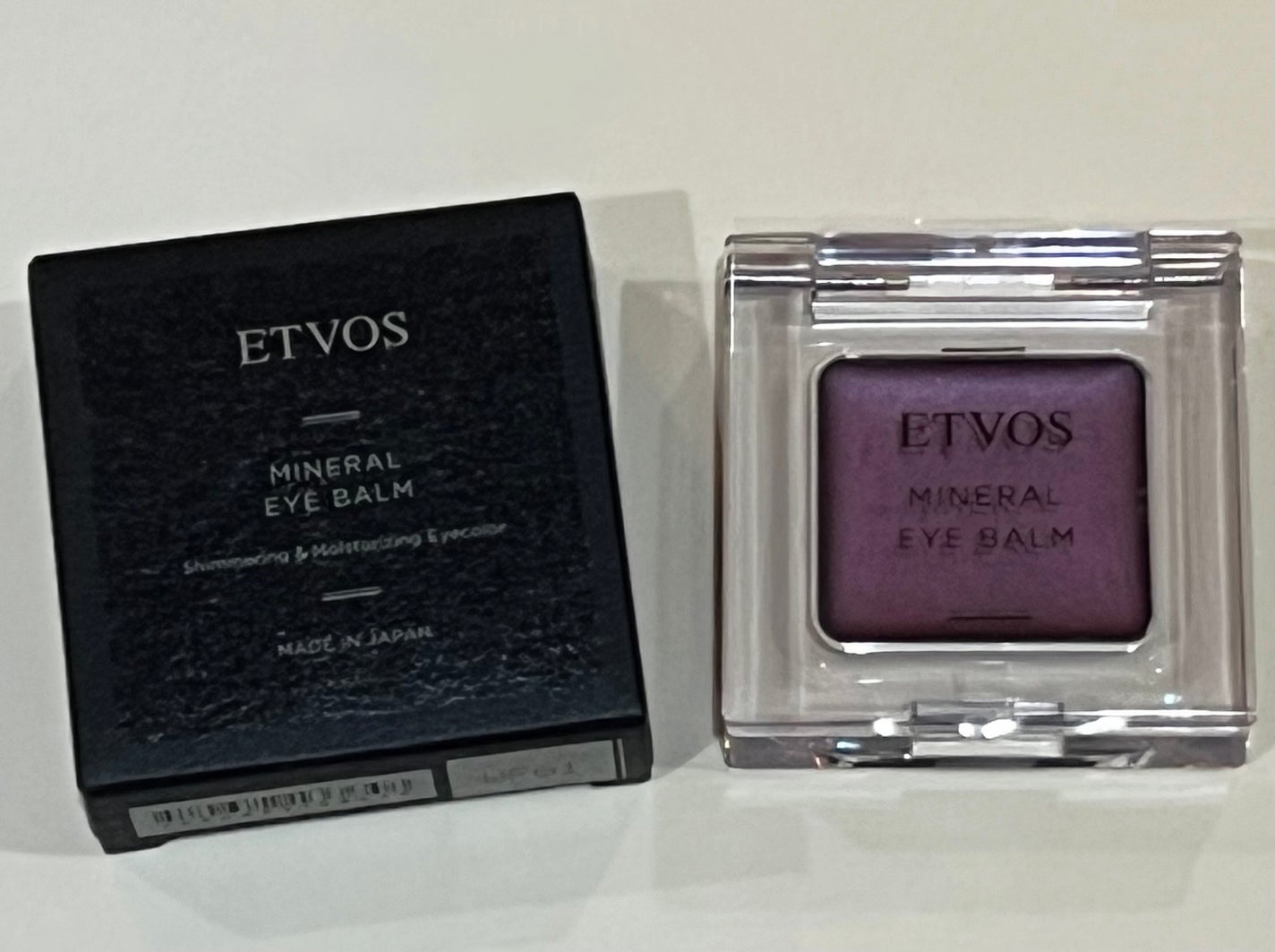 ミネラルアイバーム/エトヴォス/ジェル・クリームアイシャドウを使ったクチコミ(1枚目)