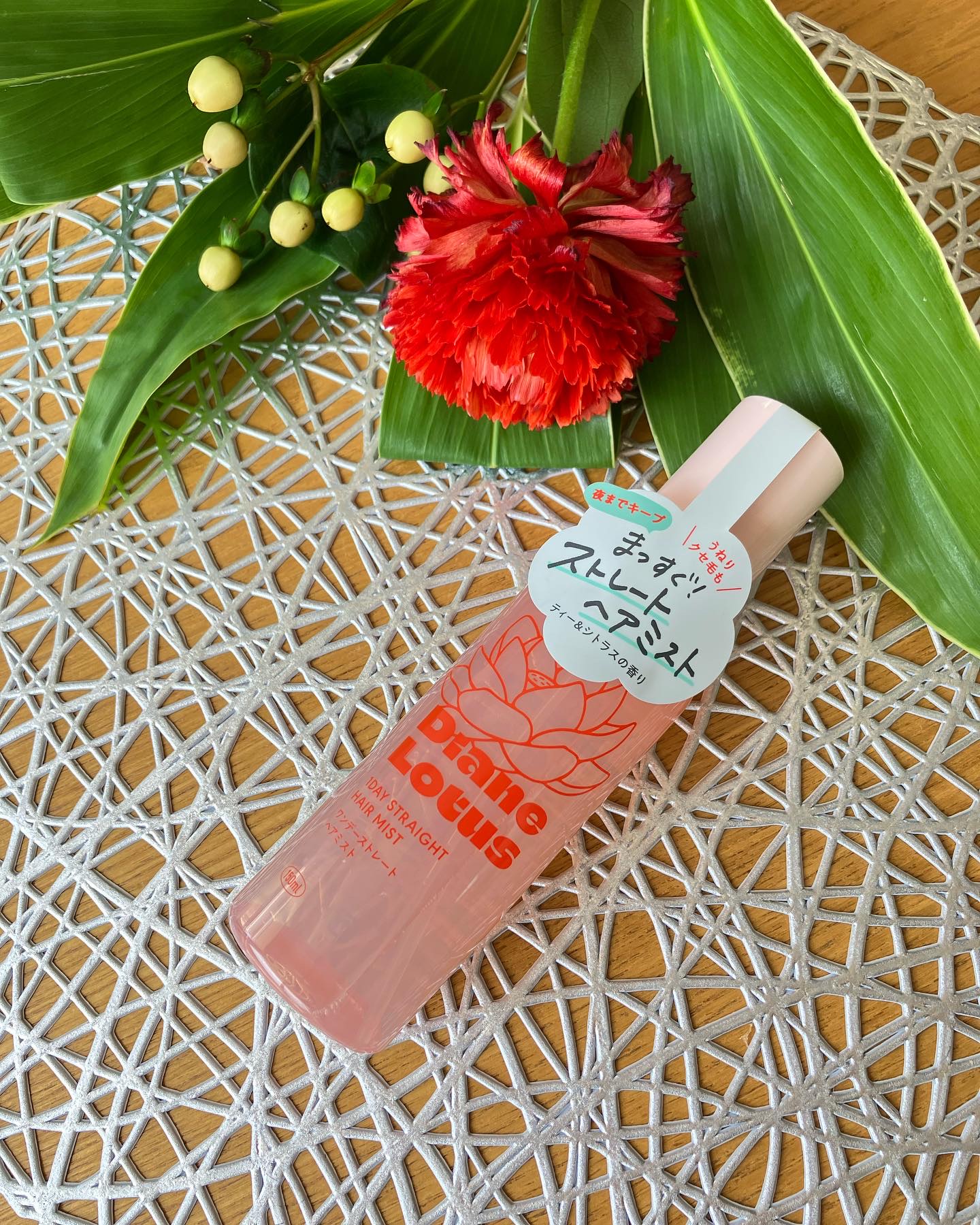 ロータス ワンデーストレート ヘアミスト ティー＆シトラスの香り/ダイアン/ヘアミストを使ったクチコミ（1枚目）