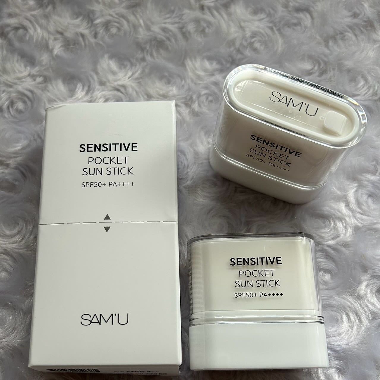 センシティブポケットサンスティック/SAM'U/日焼け止めスティックを使ったクチコミ(4枚目)