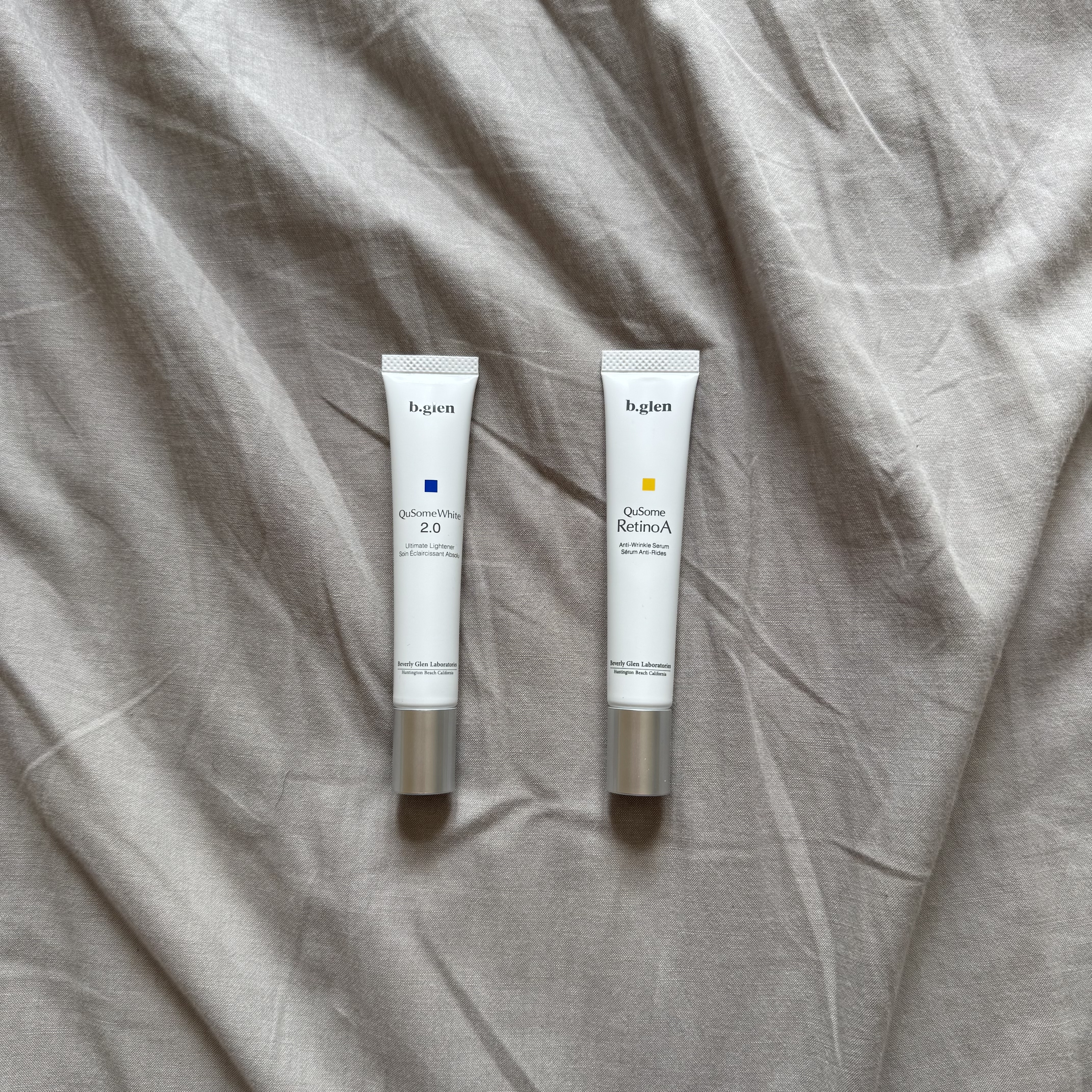 QuSomeレチノA/b.glen/美容液を使ったクチコミ（2枚目）