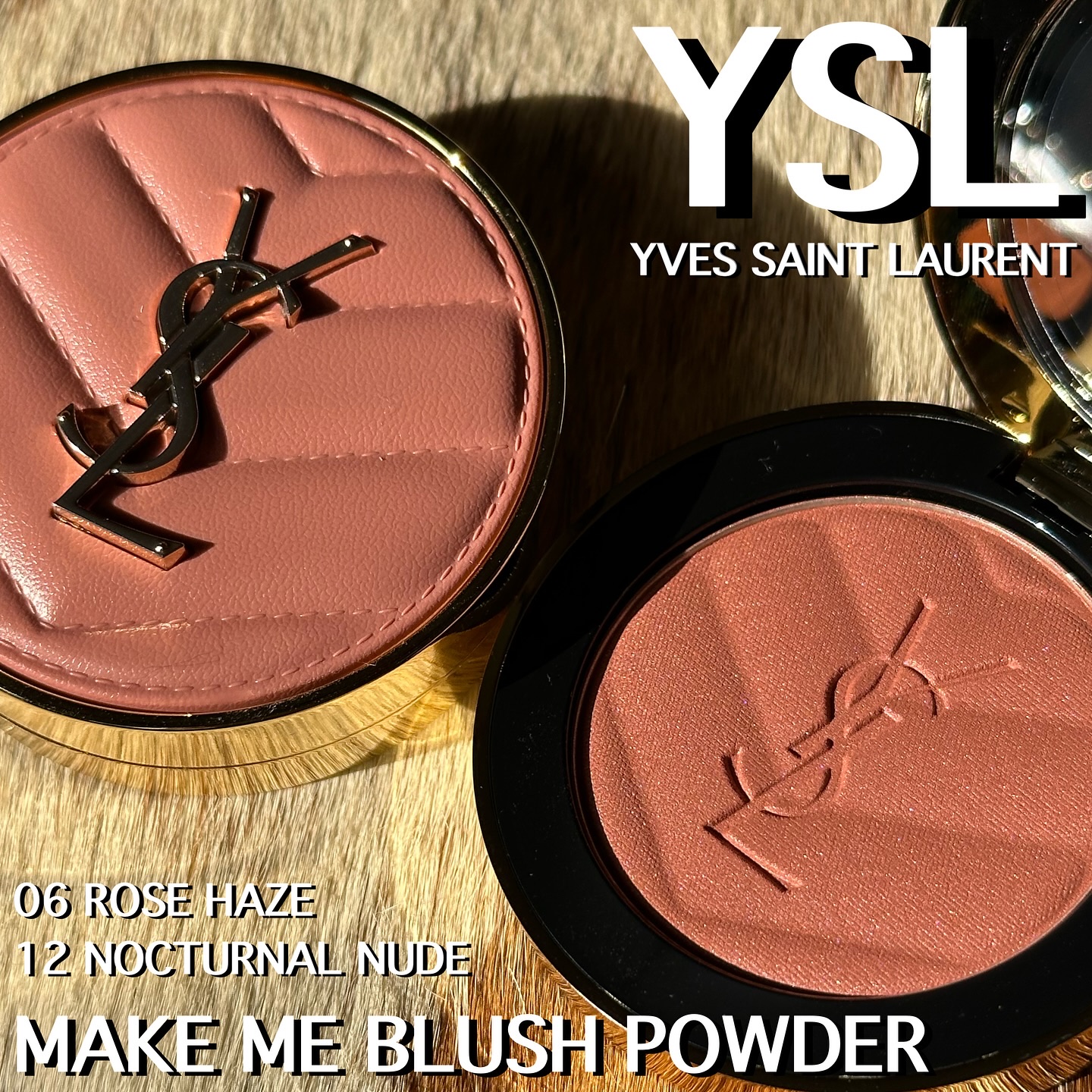 YSL メイクミーブラッシュ パウダー/YVES SAINT LAURENT BEAUTE/パウダーチークを使ったクチコミ（1枚目）