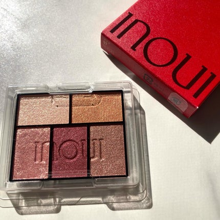 インウイ アイズ/INOUI/アイシャドウパレットを使ったクチコミ(6枚目)
