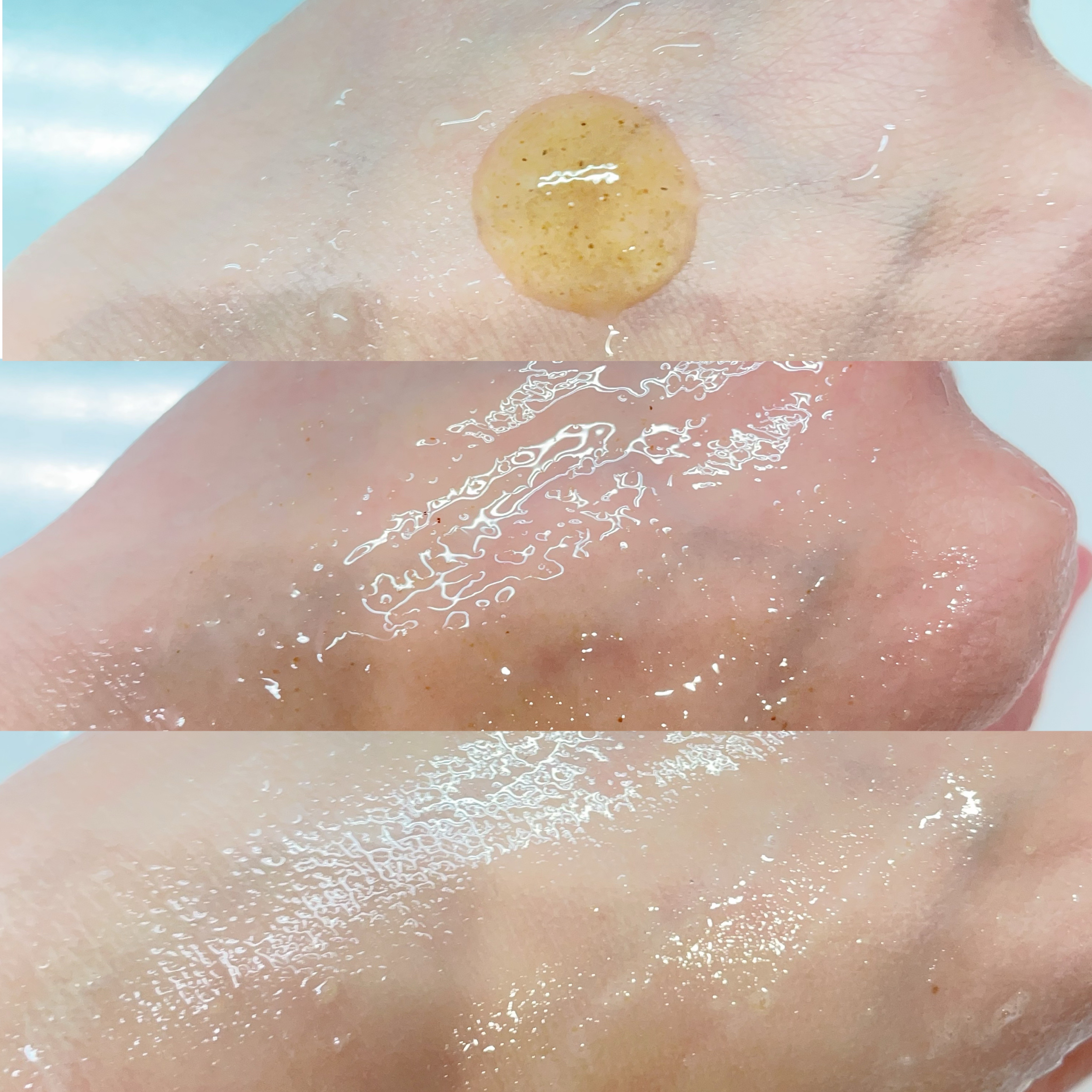 毛穴撫子 重曹洗えるスクラブ/毛穴撫子/ボディスクラブを使ったクチコミ（3枚目）