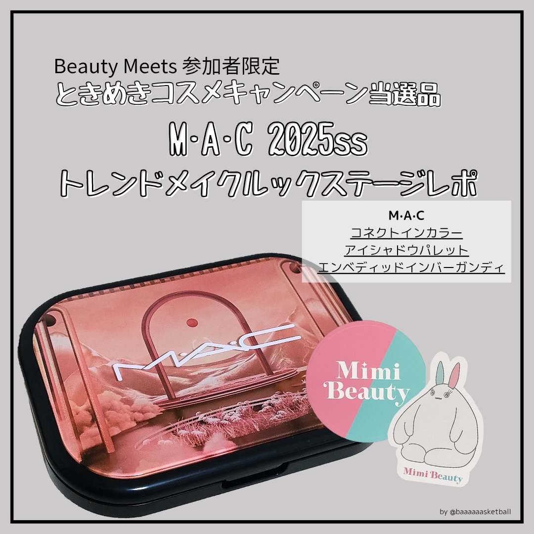 コネクト イン カラー アイシャドウ パレット × 6/M・A・C/アイシャドウパレットを使ったクチコミ（1枚目）