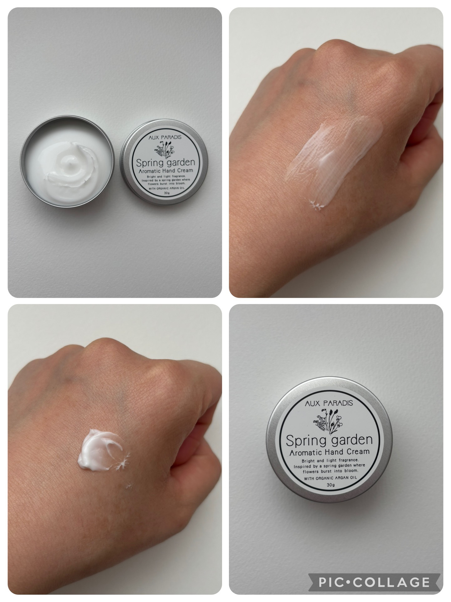 AUX PARADIS アロマティック ハンドクリーム #11 Spring gardenのクチコミ「□ AUX PARADIS アロマティック ハンドクリーム Spring garden □

.....」（1枚目）