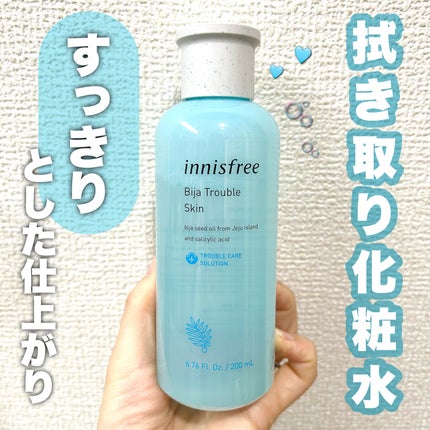 ウーちゃん のクチコミ「旧パケの拭き取りトナー🫧🐬✨️
────────────
【使った商品】
innisfree.....」(1枚目)