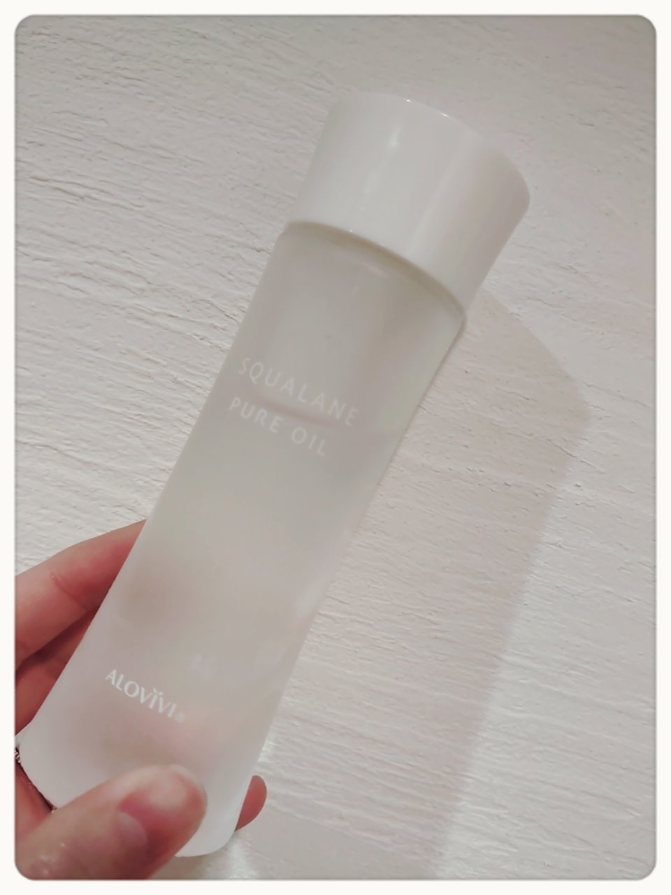 スクワランピュアオイル/アロヴィヴィ/フェイスオイルを使ったクチコミ（1枚目）