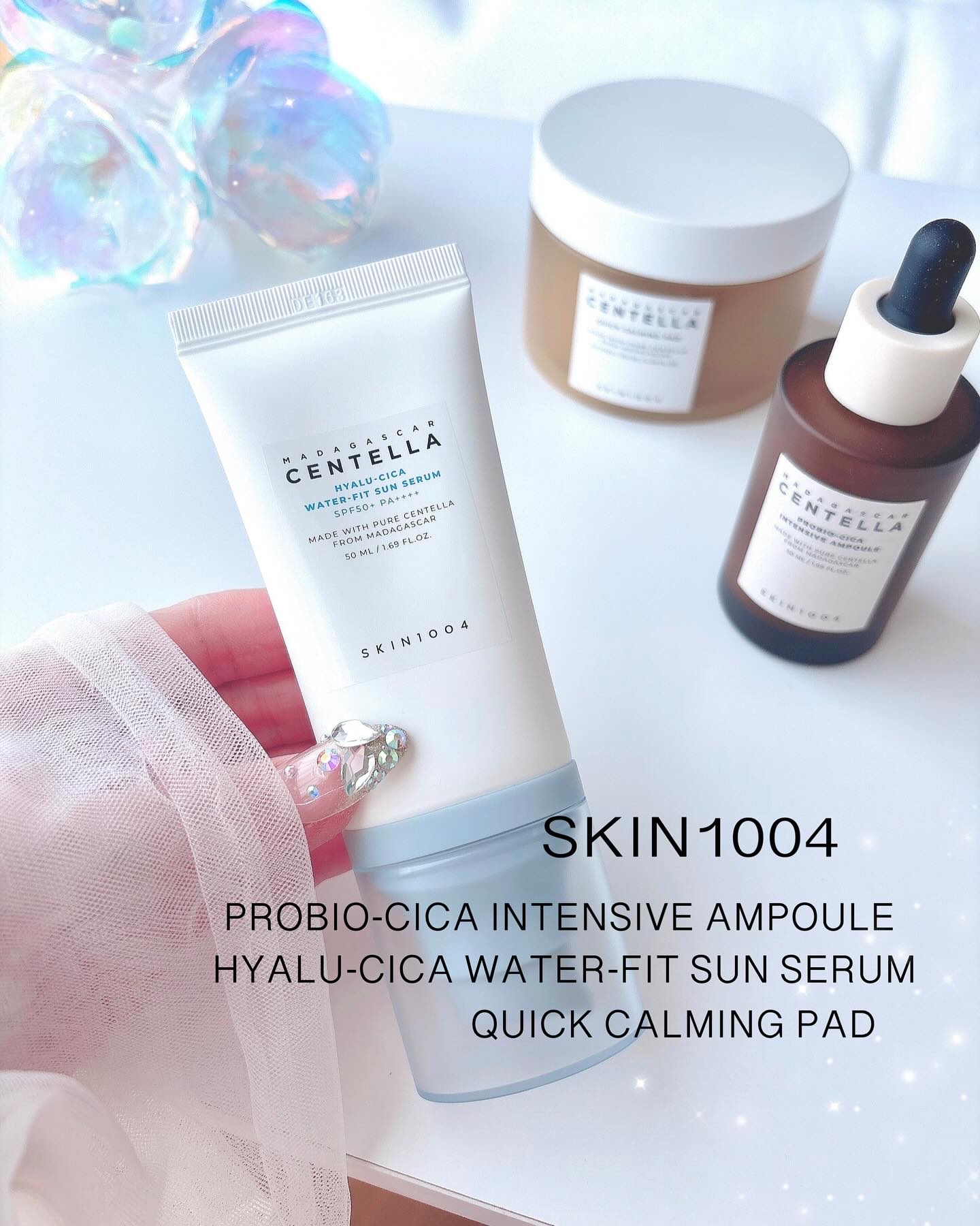 センテラ クイックカーミングパッド/SKIN1004/トナーパッドを使ったクチコミ（1枚目）