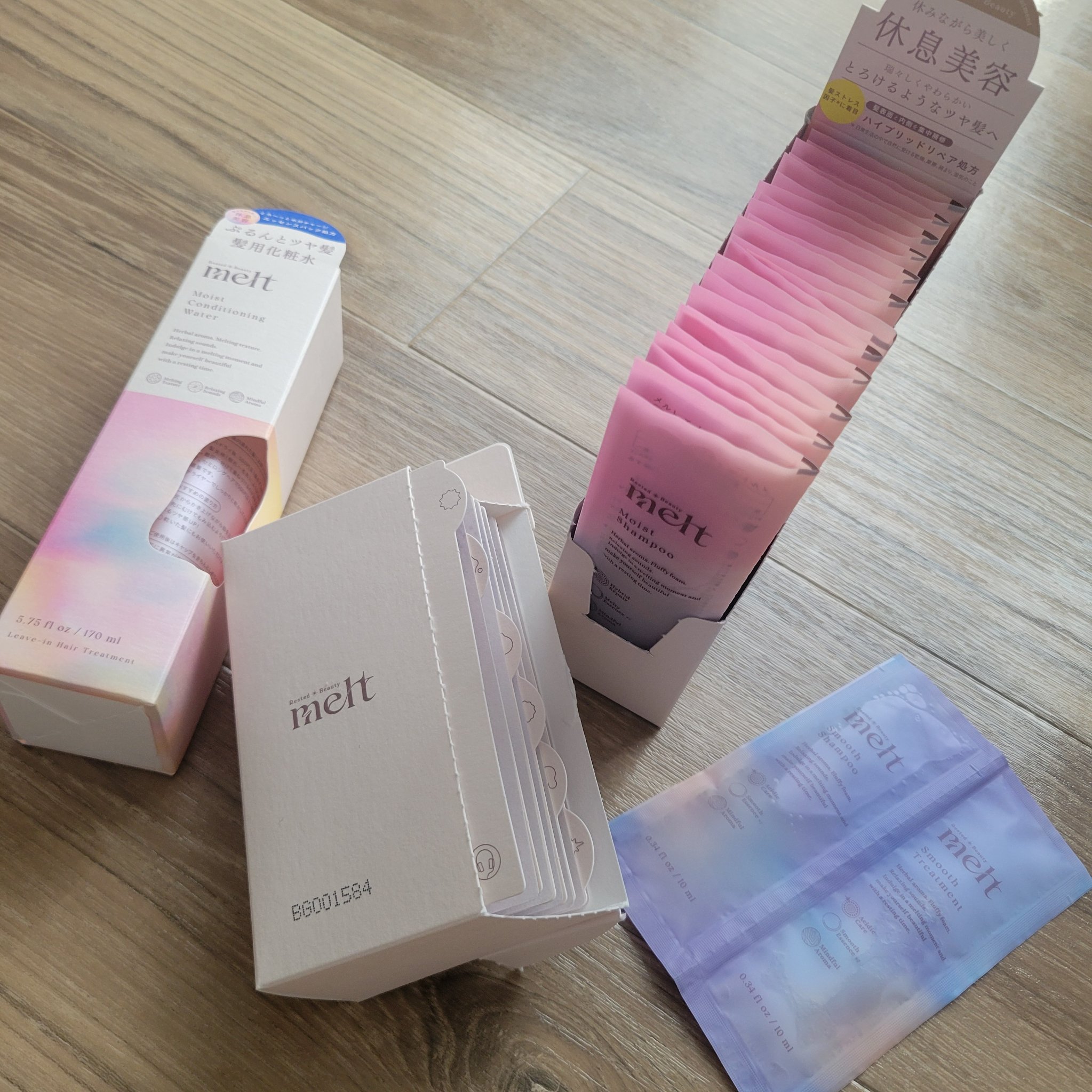 メルト スムースシャンプー/トリートメント/melt/市販シャンプーを使ったクチコミ（1枚目）