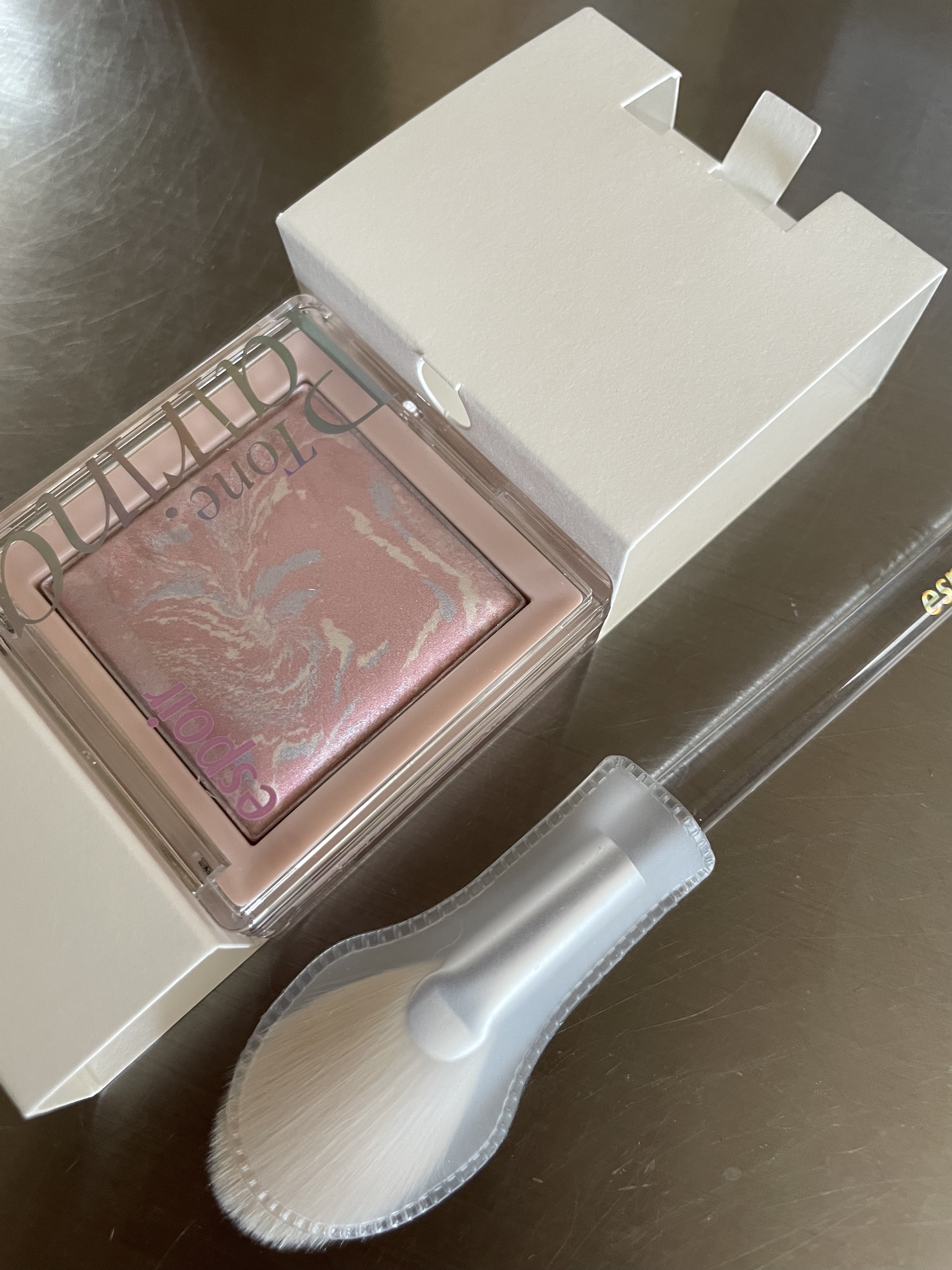 トーンペアリングハイライター 02 ピンクマリン/espoir/ハイライト・シェーディングを使ったクチコミ（1枚目）