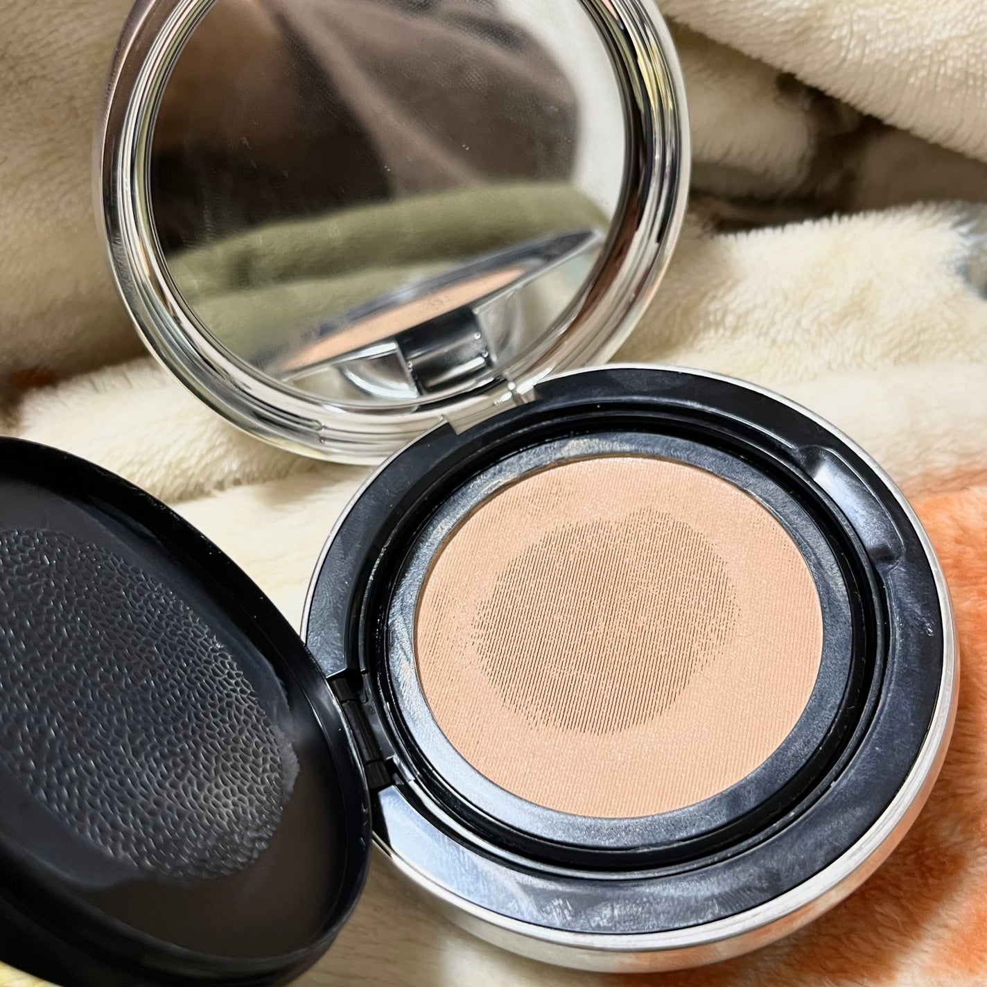 エッセンスコンシーリング UV クッションファンデーション/PERFECT DIARY/クッションファンデーションを使ったクチコミ(2枚目)