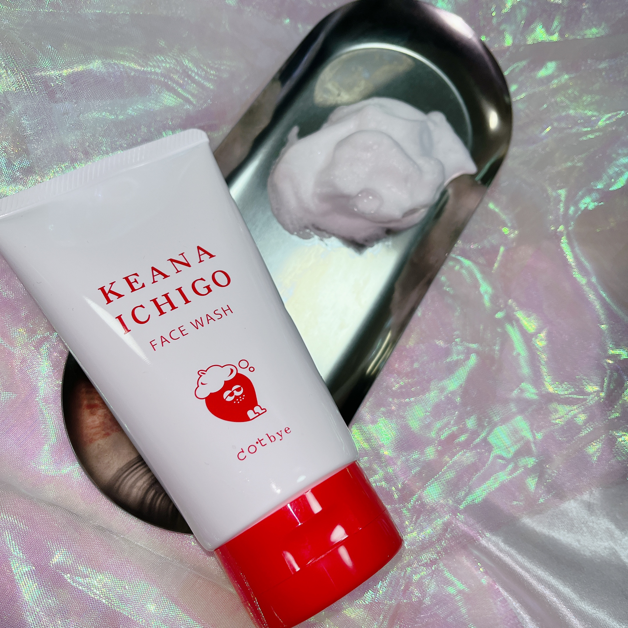 毛穴いちご洗顔 ホワイト/ドットバイ/洗顔フォームを使ったクチコミ（2枚目）