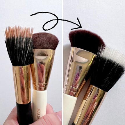 熊野筆リセッター/博雲堂/その他化粧小物を使ったクチコミ(5枚目)