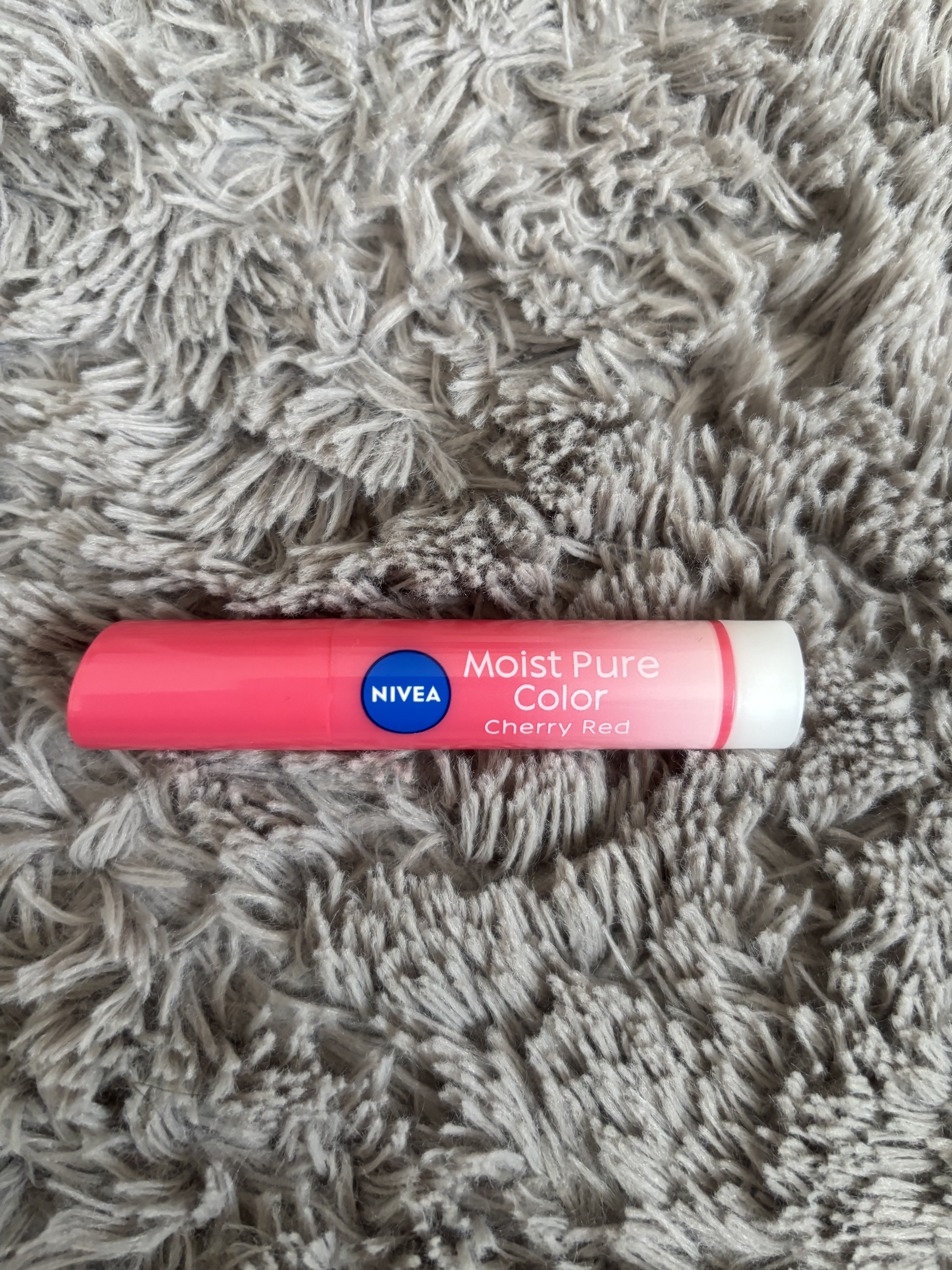 モイストピュアカラーリップ/ニベア/リップクリームを使ったクチコミ（1枚目）