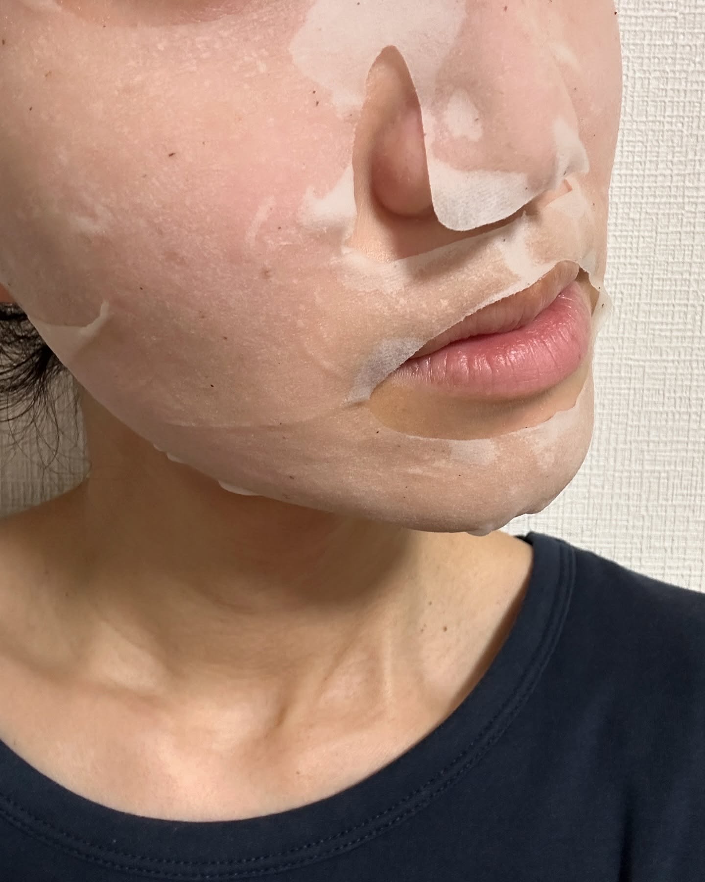 天然100％コットンシートマスク　「CICA×３種のヒアルロン酸」/EPIS/シートマスク・パックを使ったクチコミ（2枚目）