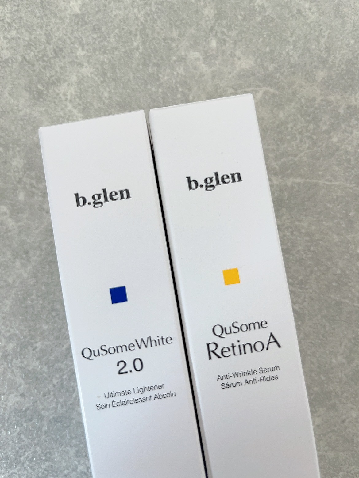 QuSomeレチノA/b.glen/美容液を使ったクチコミ（1枚目）