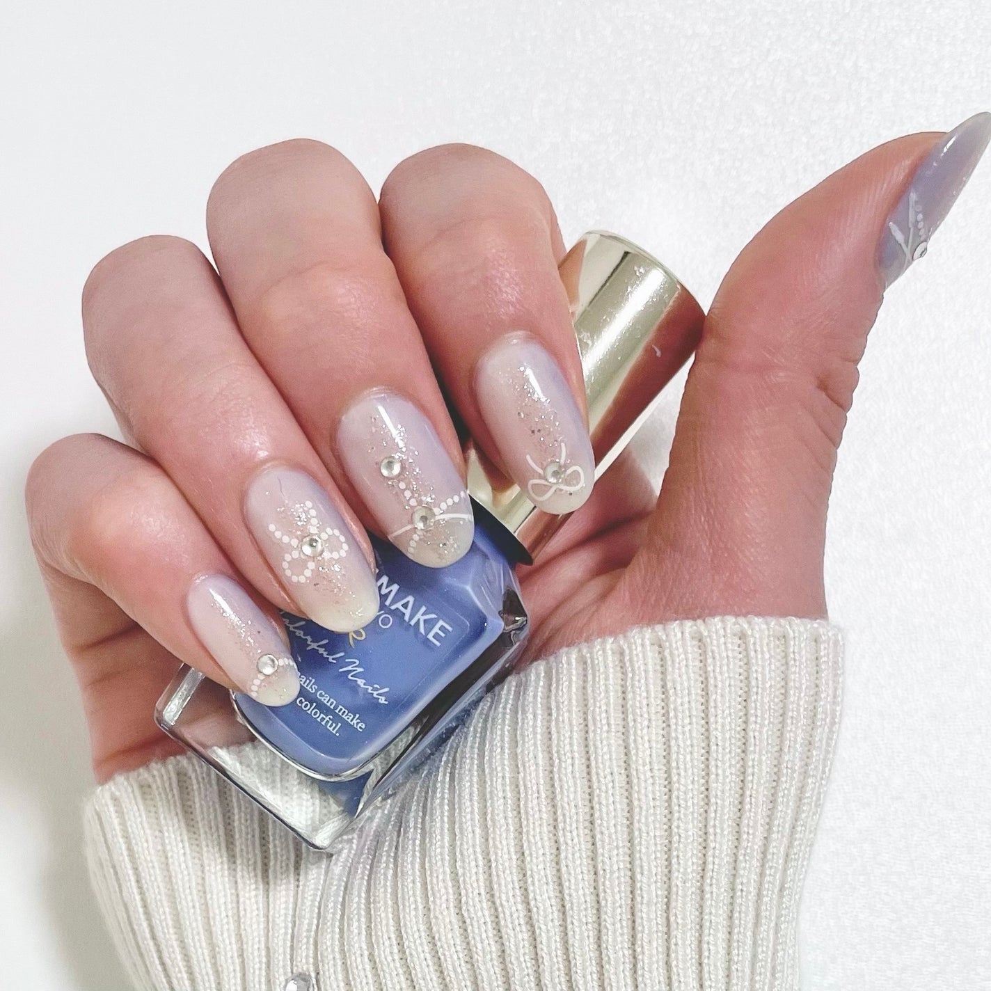 カラフルネイルズ/キャンメイク/マニキュアを使ったクチコミ(5枚目)