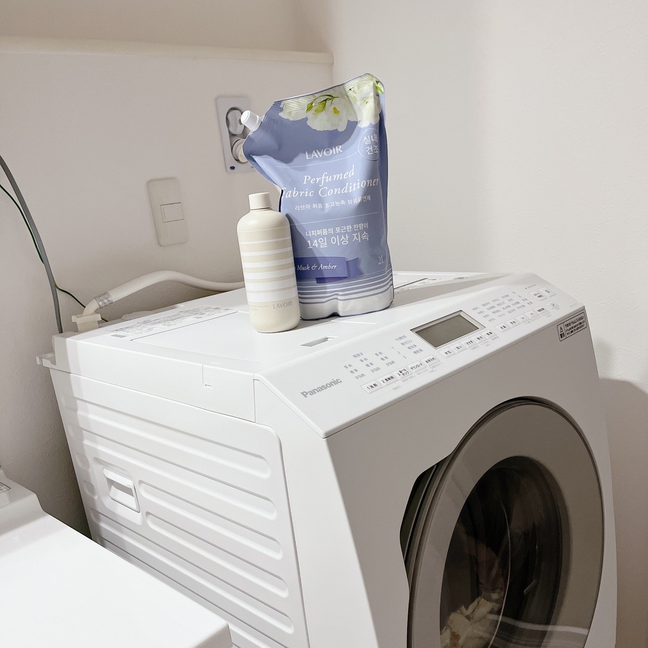 パフューム柔軟剤:ホワイトムスク&アンバー/LAVOIR/柔軟剤を使ったクチコミ（2枚目）