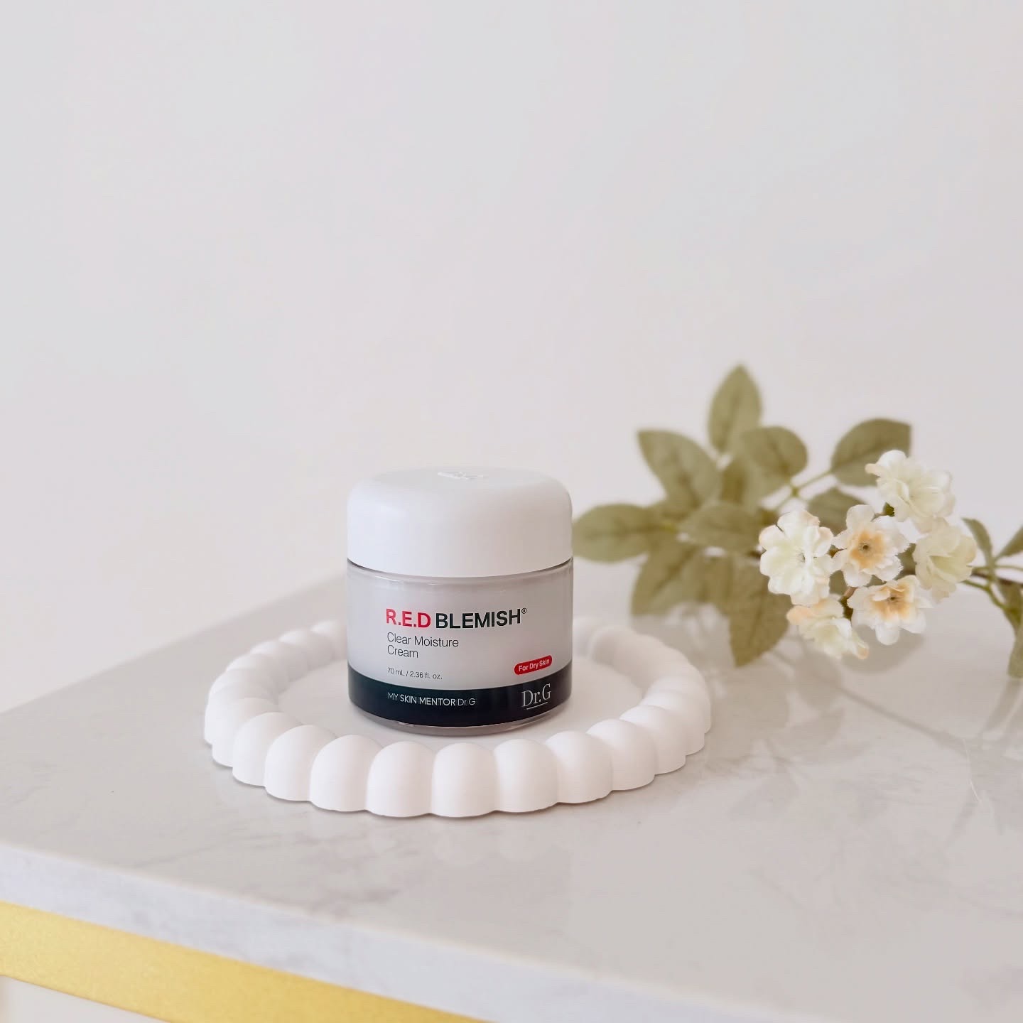 レッドブレミッシュ クリアモイスチャークリーム 50ml/Dr.G/フェイスクリームを使ったクチコミ（1枚目）