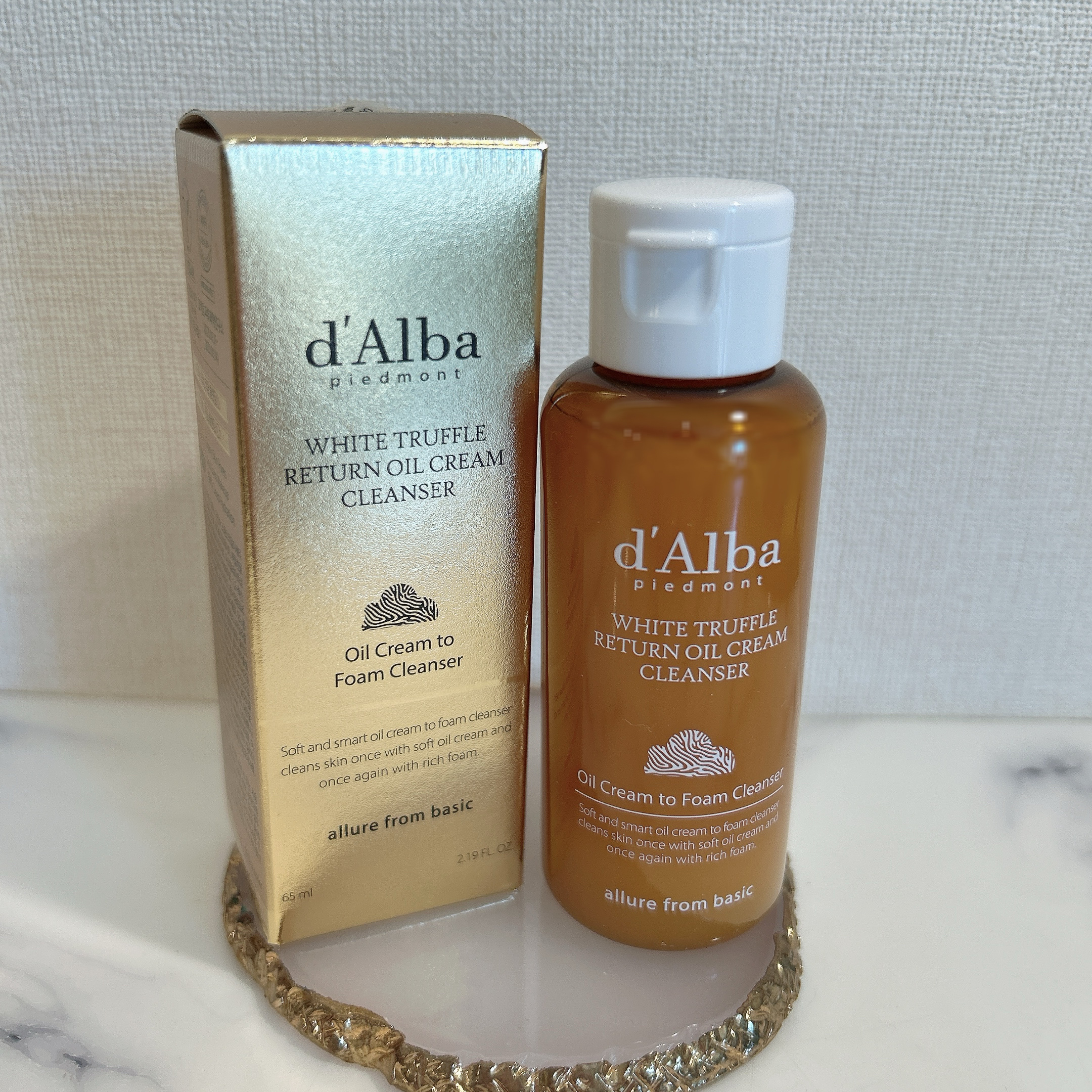 ダルバ ホワイトトリュフリターンオイルクリームクレンザーのクチコミ「ダルバ
ホワイトトリュフリターンオイルクリームクレンザー
以前ボディケアセットを購入した時につ.....」（1枚目）