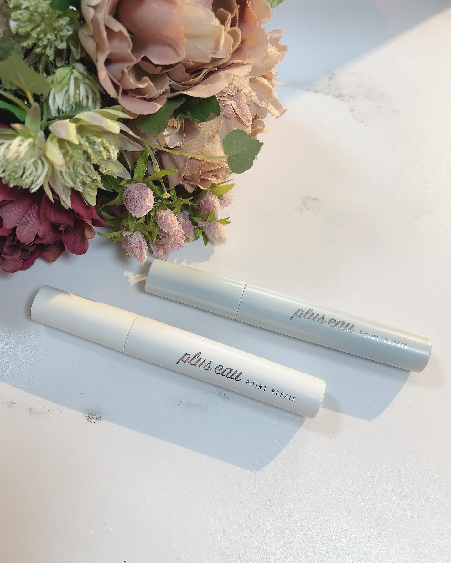 ポイントリペア/plus eau/ヘアジェルを使ったクチコミ（1枚目）