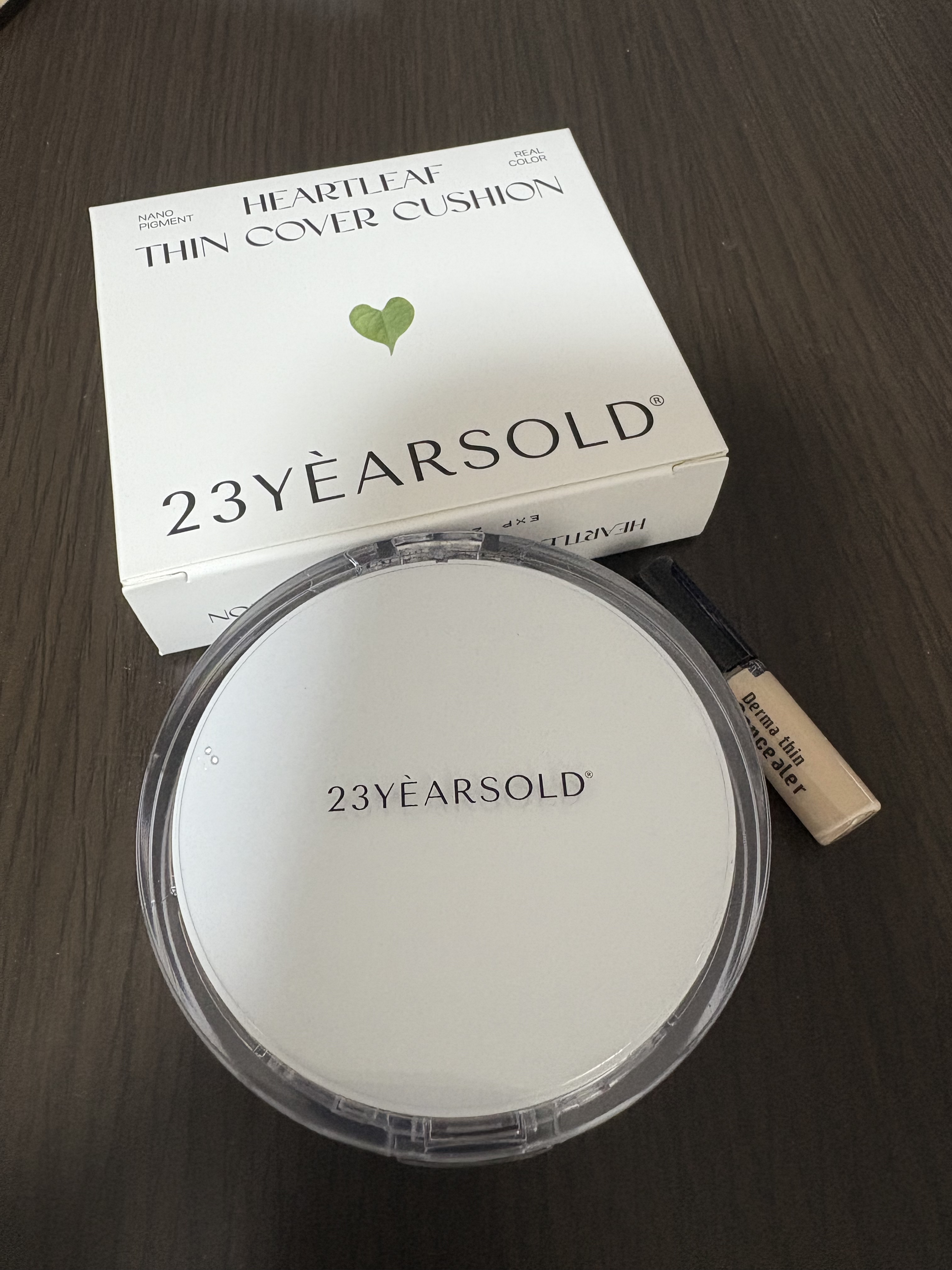 ハートリーフシーンカバークッション/23years old/クッションファンデーションを使ったクチコミ（1枚目）