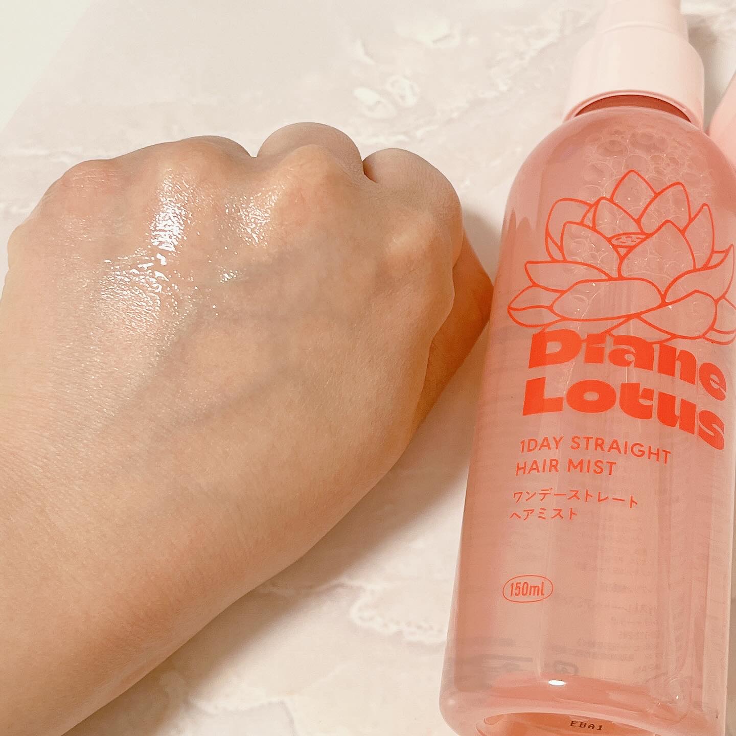 ロータス ワンデーストレート ヘアミスト ティー＆シトラスの香り/ダイアン/ヘアミストを使ったクチコミ（3枚目）